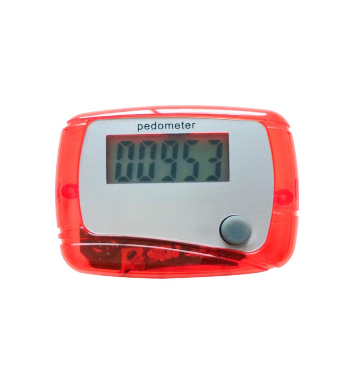 LEAQU Mini Digital LCD Pedometer for Walking Clip On Portable Step Counter for Steps and Miles Calories Men Women Kids Sports Running Random Color - Buy Online on GoSupps.com