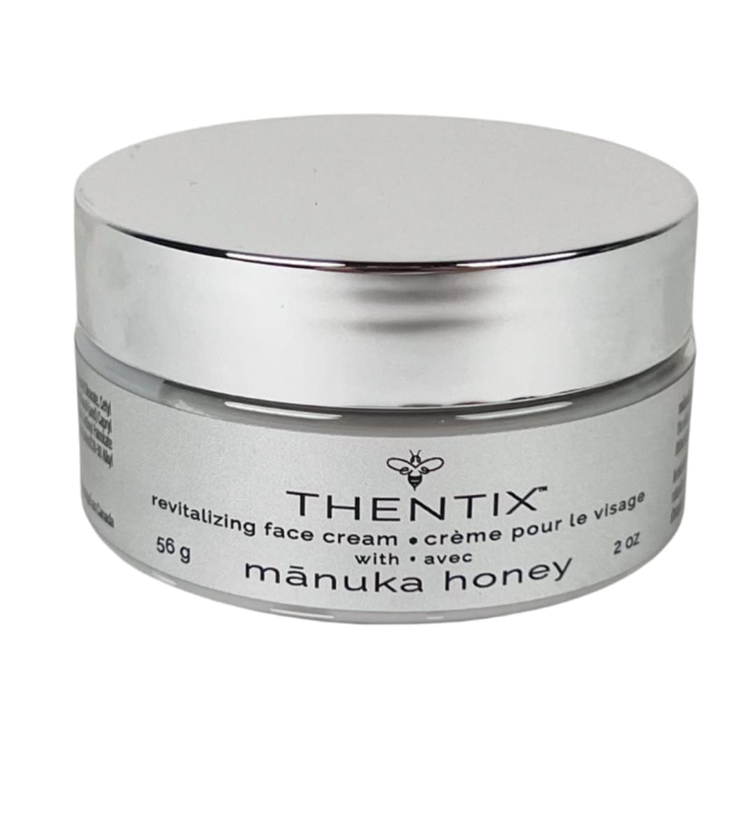 Manuka Honey Face Cream 2oz - Moisturizer for Dry Sensitive Skin | Unisex Skin Care - Buy Online on GoSupps.com