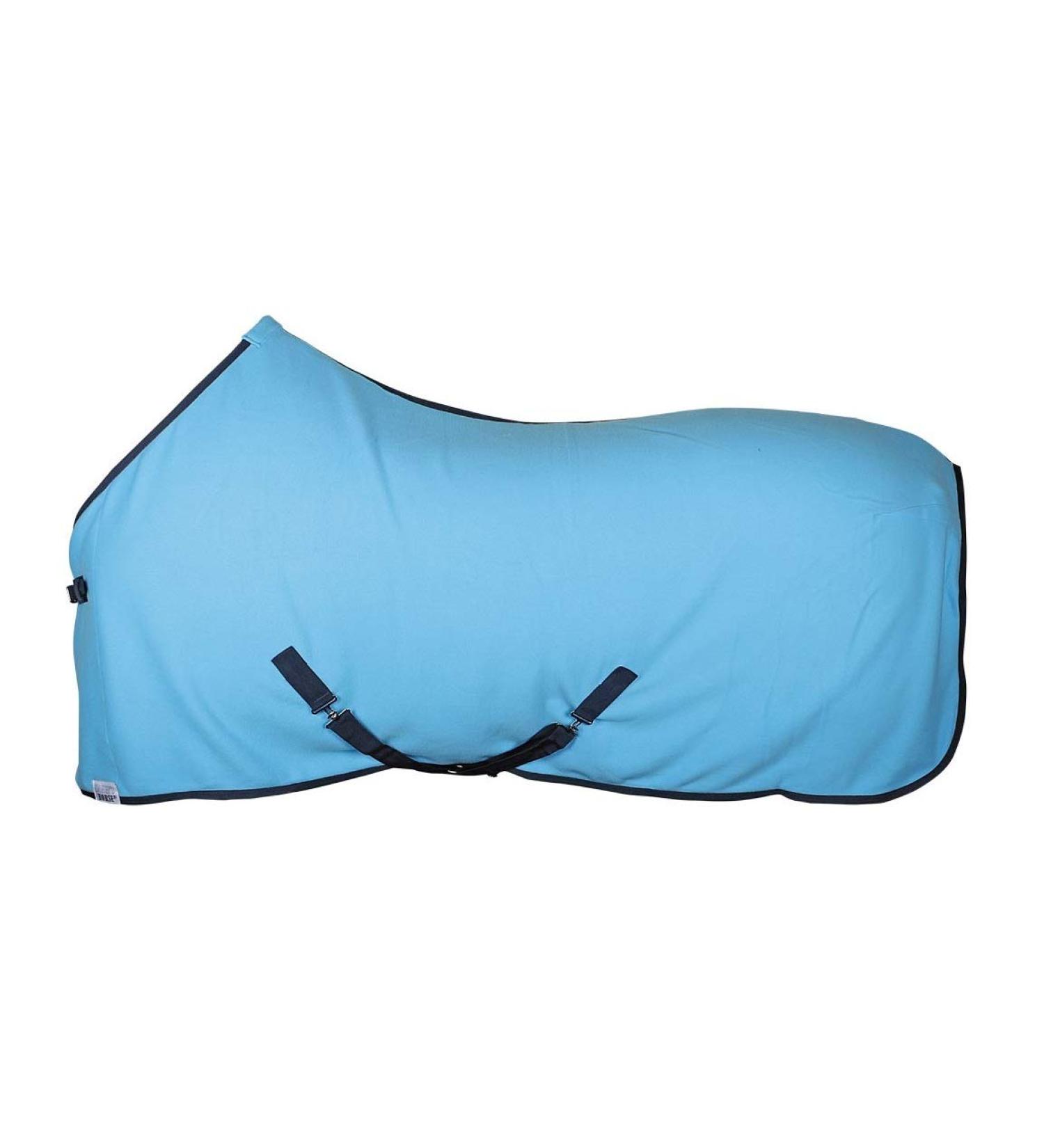 Netproshop Basic Horse Sweat Rug - Fleece Quality Cross Surcingles Size 115 Turquoise - Ideal for International Shipping - Buy Online on GoSupps.com