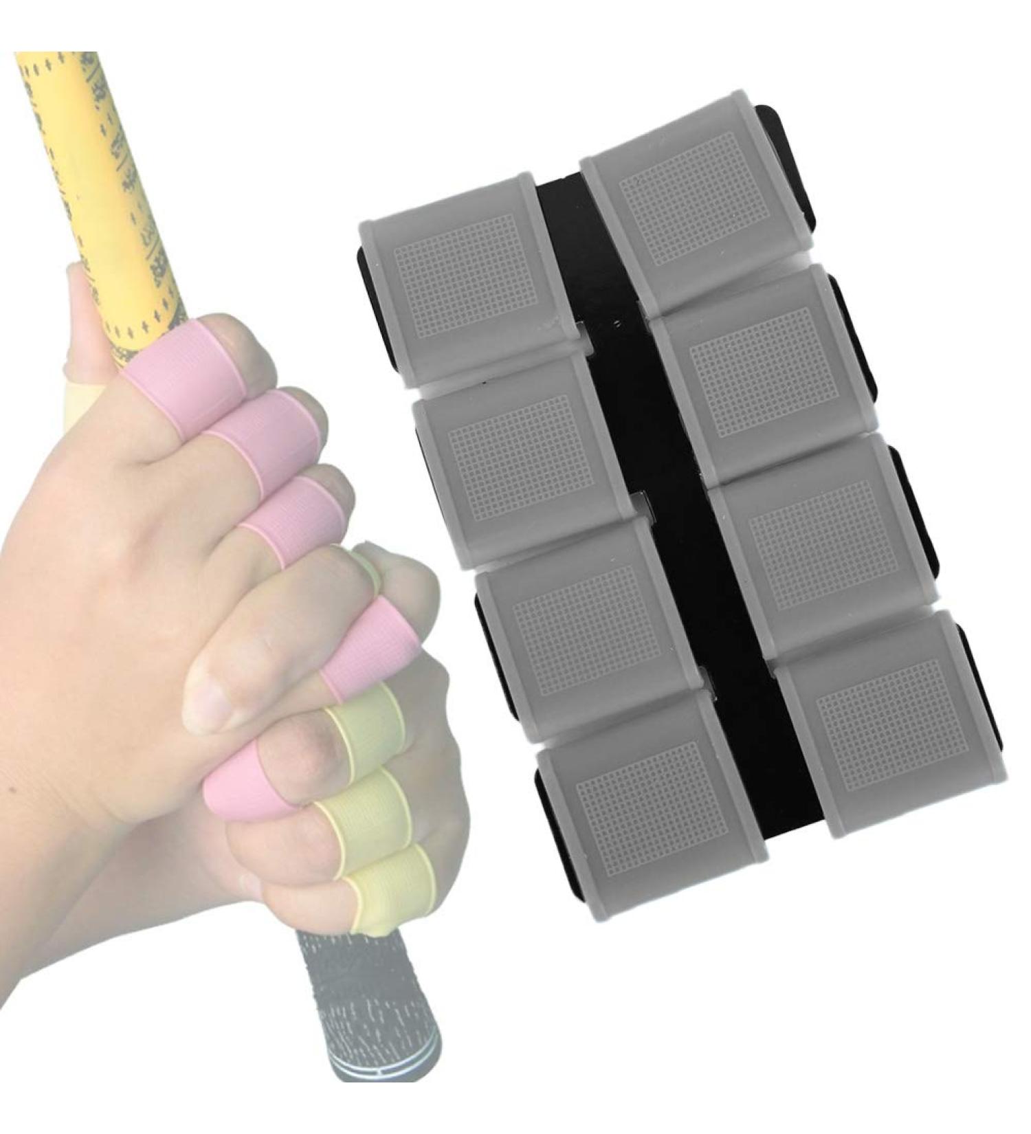 Finger Cover & Posture Correction Band - Antislip Swing Trainer Belt for Finger | International Shipping - Gray - Buy Online on GoSupps.com