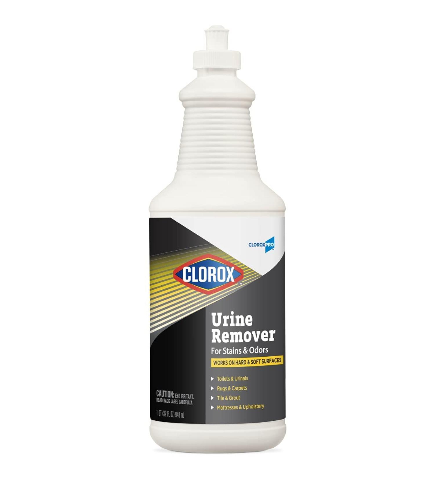CloroxPro Urine Remover for Stains and Odors Healthcare Cleaning and Industrial Cleaning 32 Ounce Pull Top Bottle - 31415 32 Ounce (Pack of 1) Urine Remover Pull-Top - Buy Online on GoSupps.com
