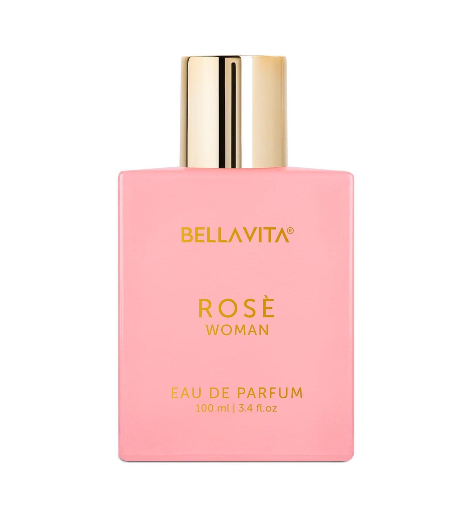 Bella Vita Rose Woman Eau De Parfum Floral Sweet Fragrance 3.4 fl.oz Pink - Buy Online on GoSupps.com