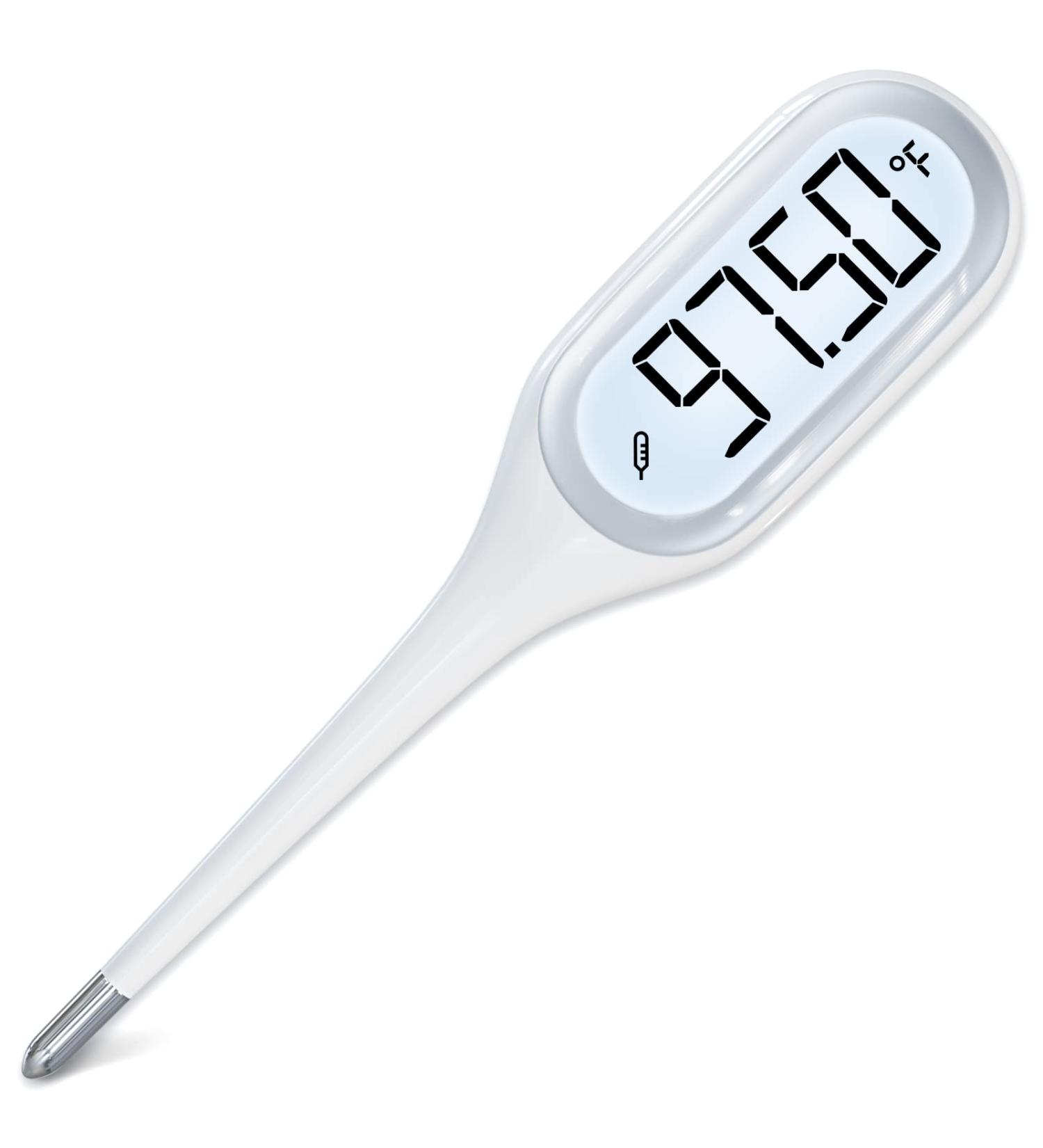 Digital Basal Body Thermometer for Ovulation Tracking | Easy Home Accurate BBT with Large LCD Display | High Precision Oral Thermometer - EBT-013 - Buy Online on GoSupps.com