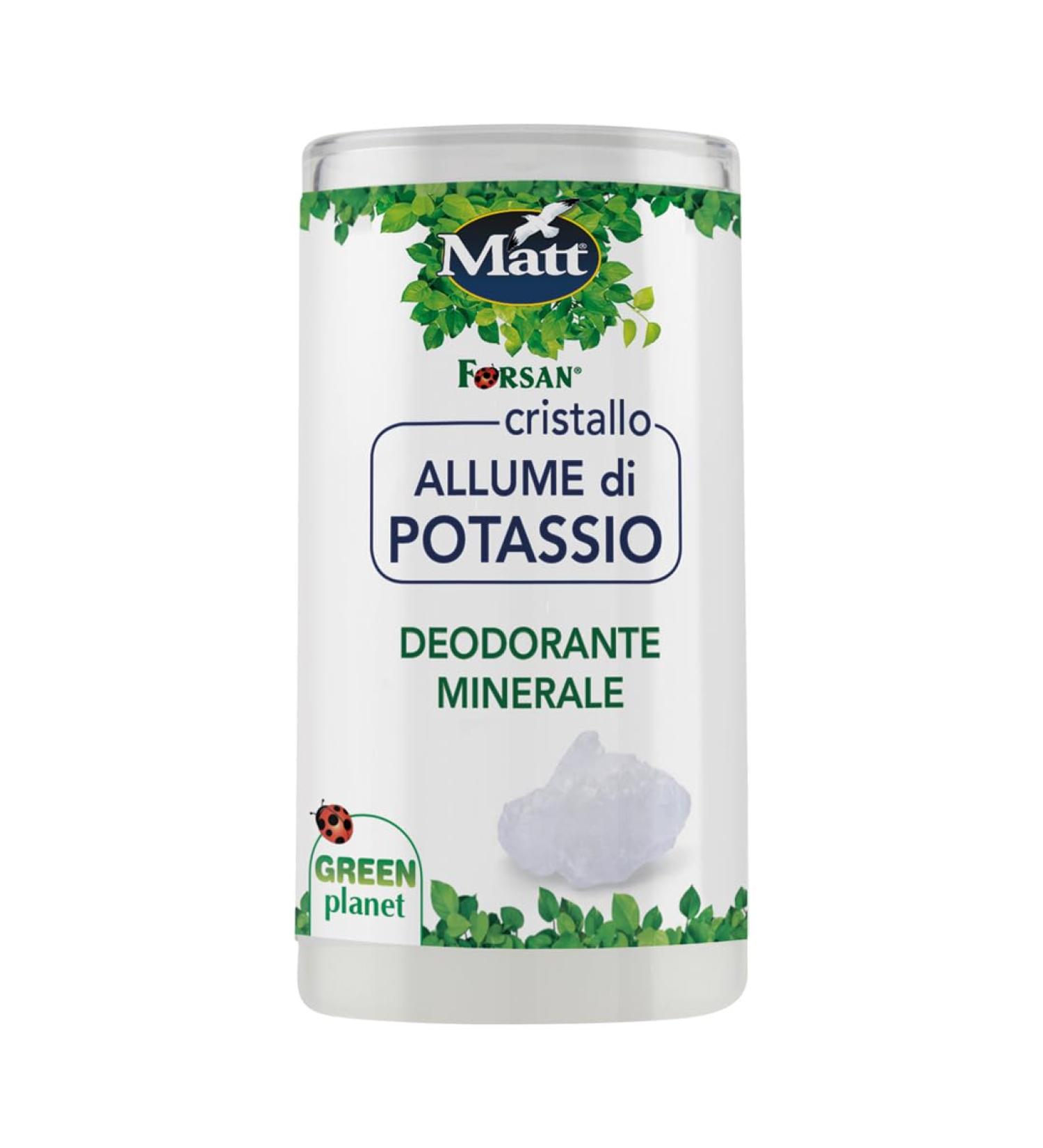 Forsan Plant Tradition Mineral Deodorant Stick with Potassium Crystal 100% Natural 120 gr - Buy Online on GoSupps.com