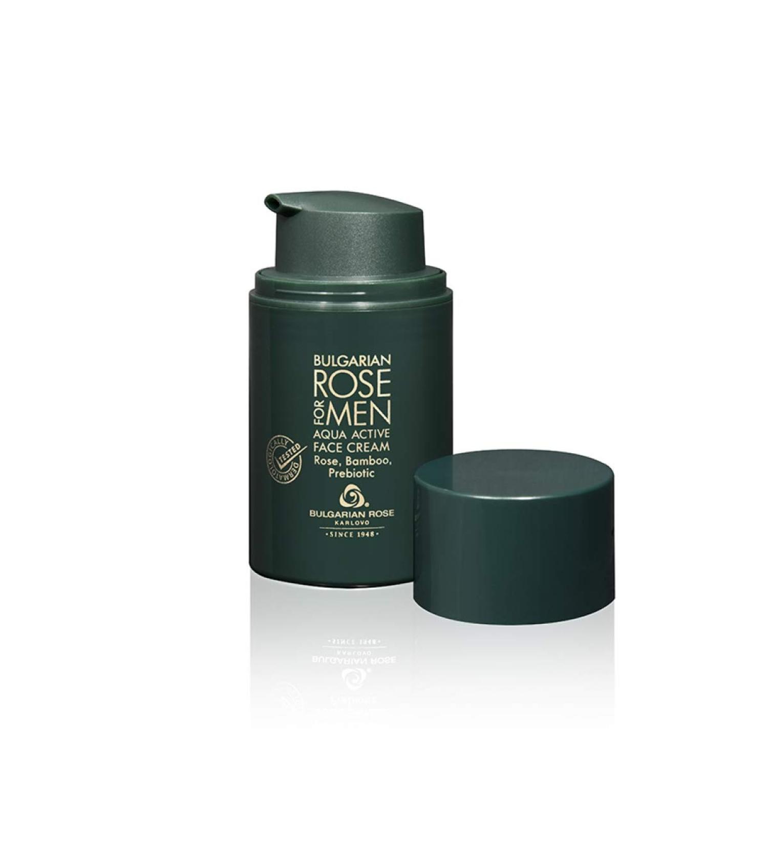 Bulgarian Rose Aqua active face cream Rose For Men - Buy Online on GoSupps.com