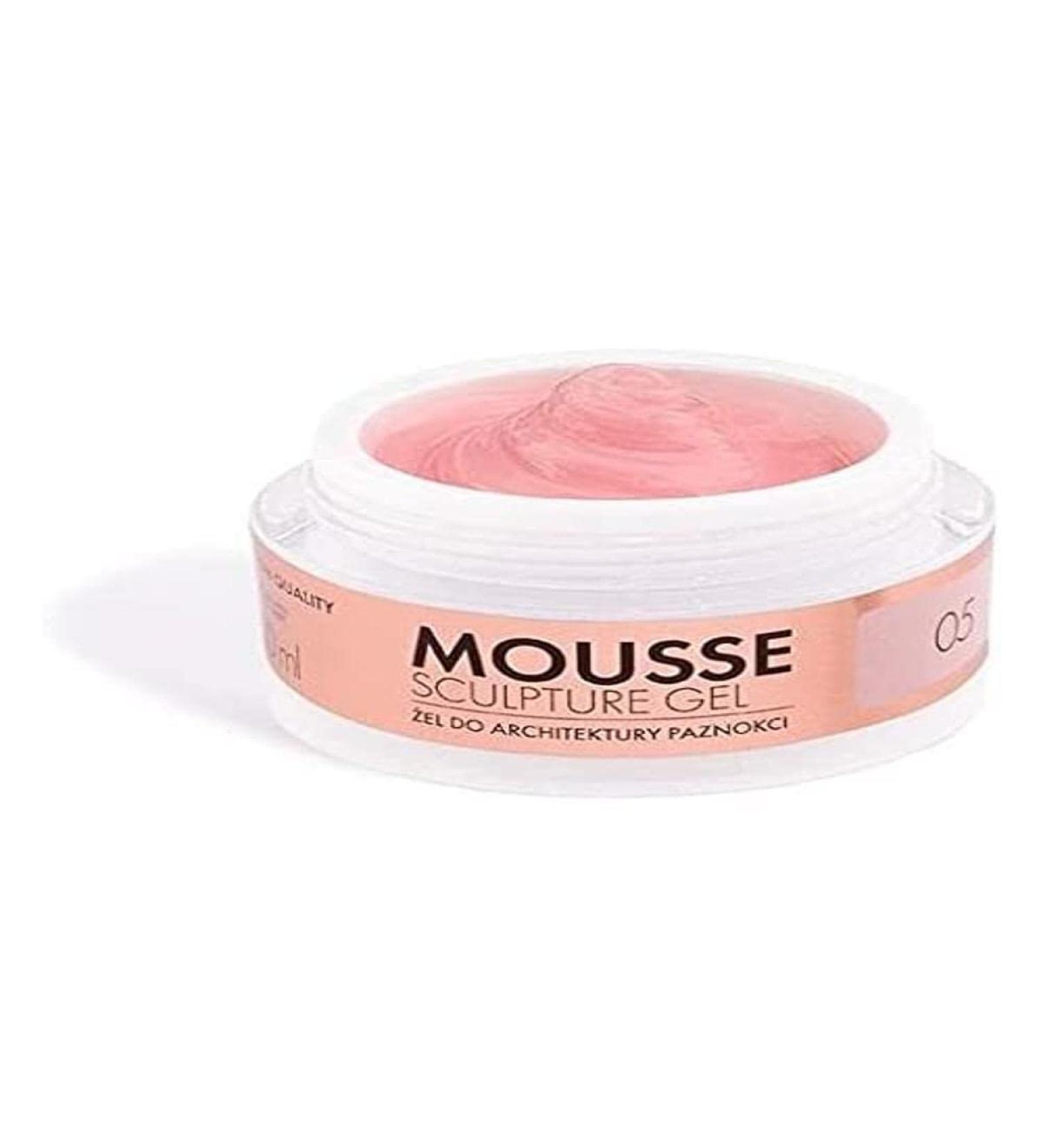 Victoria Vynn MOUSSE SCULPTURE GEL 50ml NEW Thixotropic Gel NEW BABY PINK 05