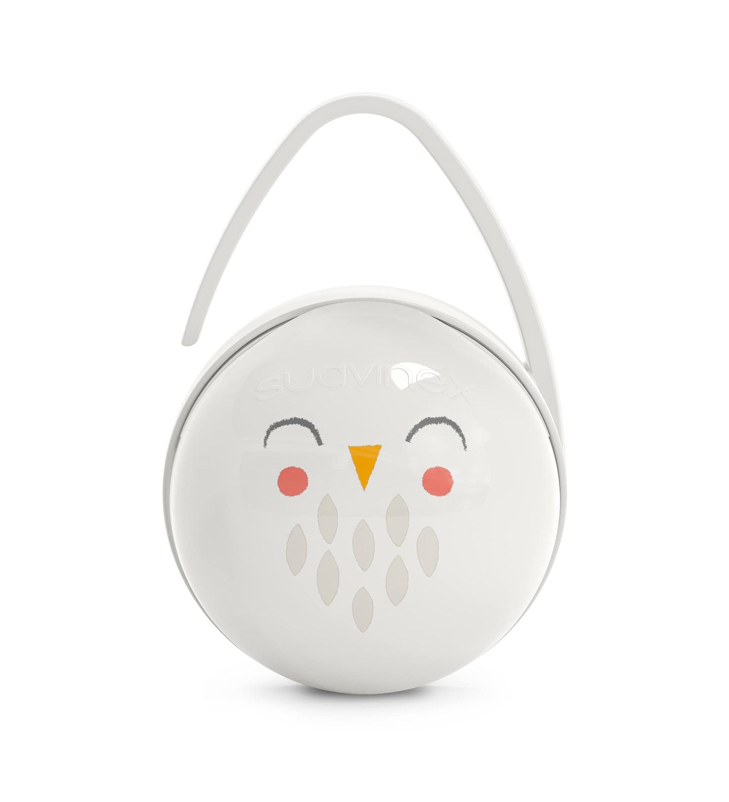 Buy Suavinex Pacifier Box - Flexible Handle Holder for 2 Pacifiers Beige Gray - International Shipping Available - Buy Online on GoSupps.com