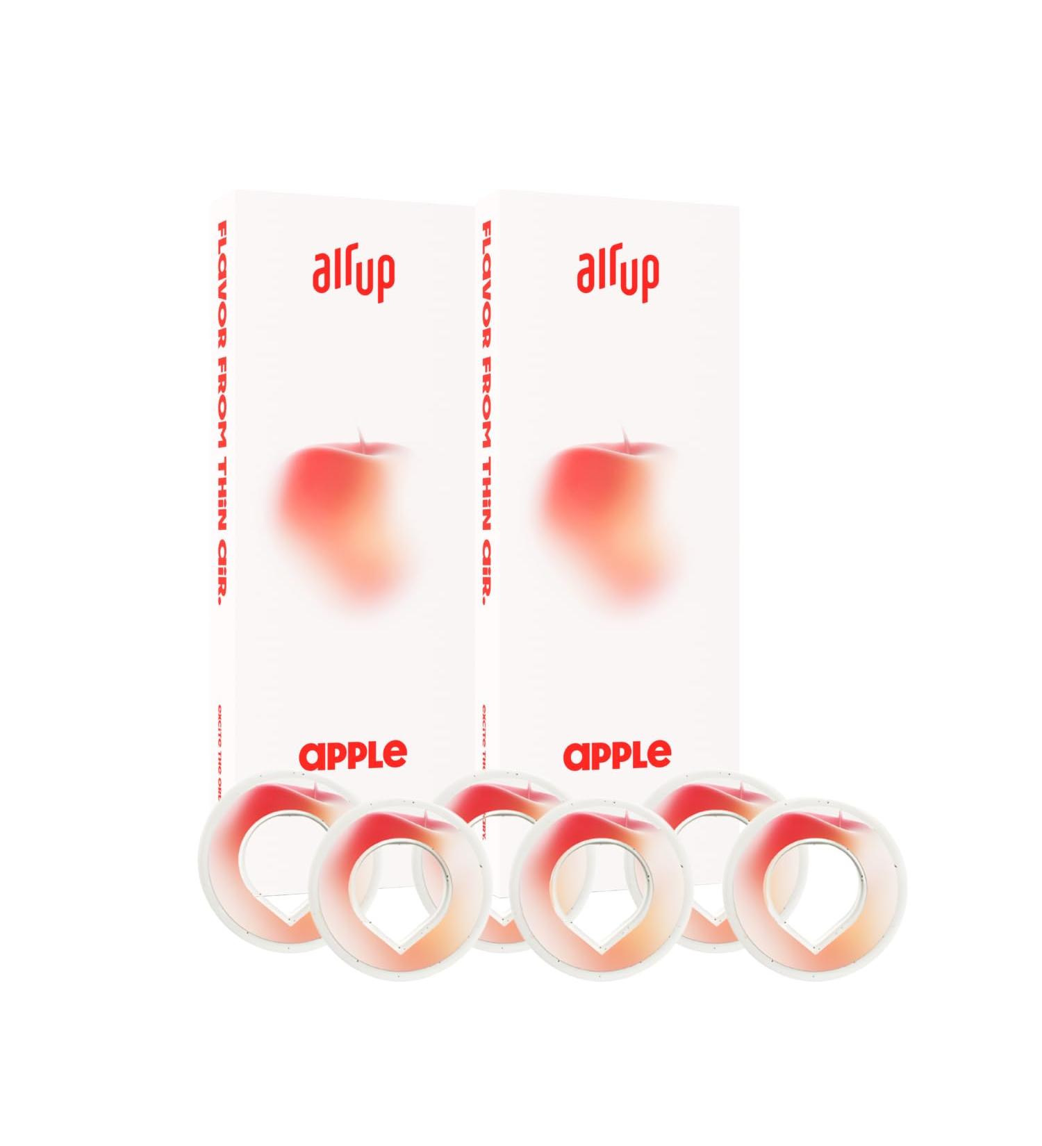 air up Multipack Pomme | 6 Pods | Coffret d couverte sans sucre pour 30 litres d eau pour la gourde air up originale - Buy Online on GoSupps.com