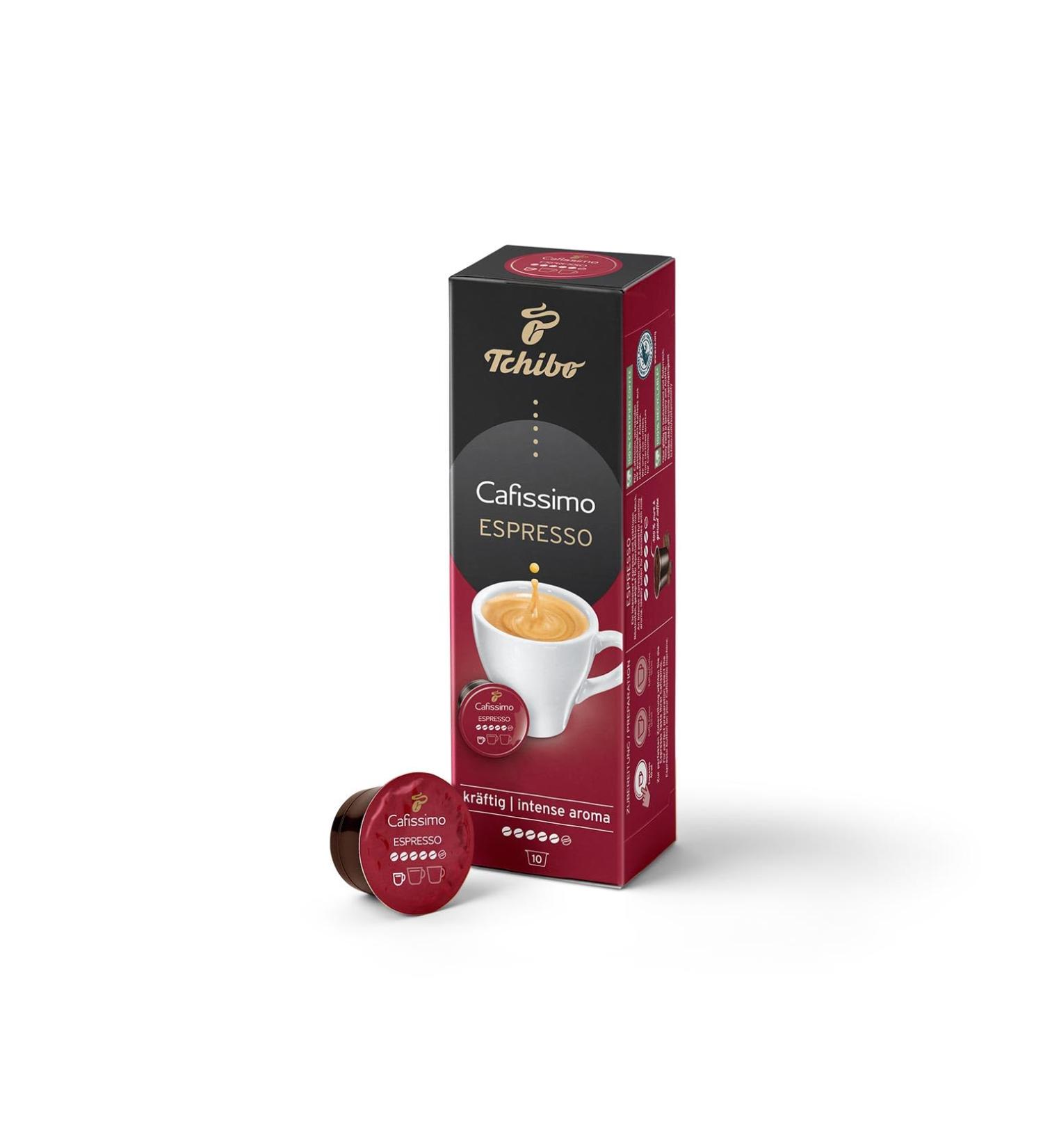  Tchibo Tchibo Cafissimo Espresso Powerful 10 Capsules - Buy Online on GoSupps.com