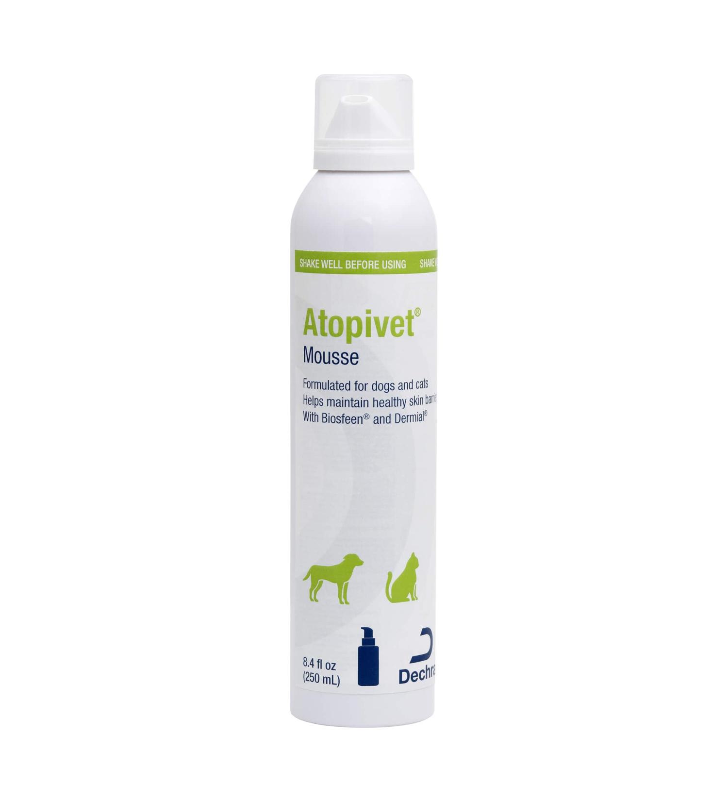 Atopivet Skin Care Mousse for Dogs and Cats 8.45 oz