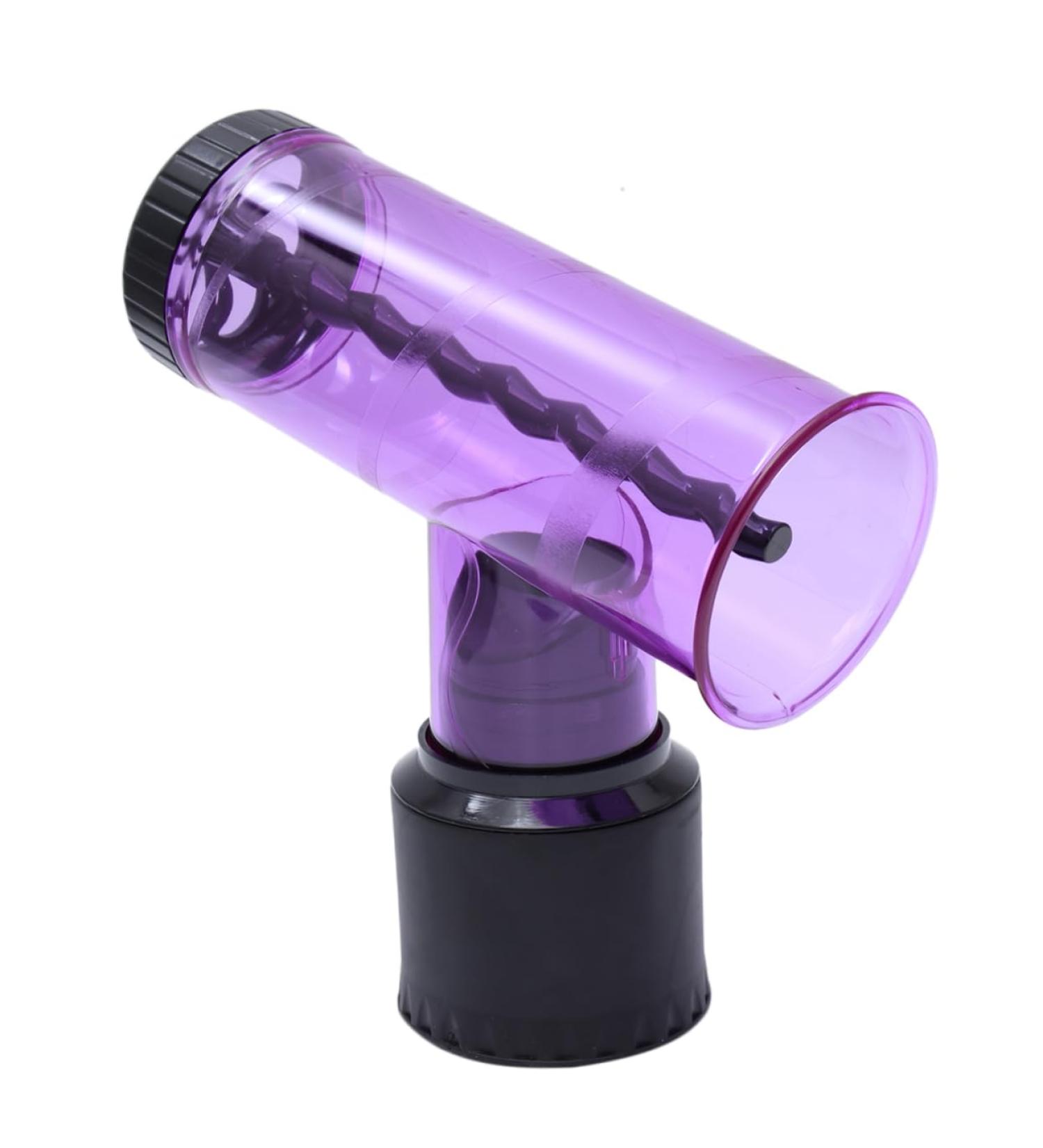 Buy Didiseaon Heated Curling Rods Nozzle | Automatic Hair Air Curler for Long Hair - Tornado Purple - Buy Online on GoSupps.com