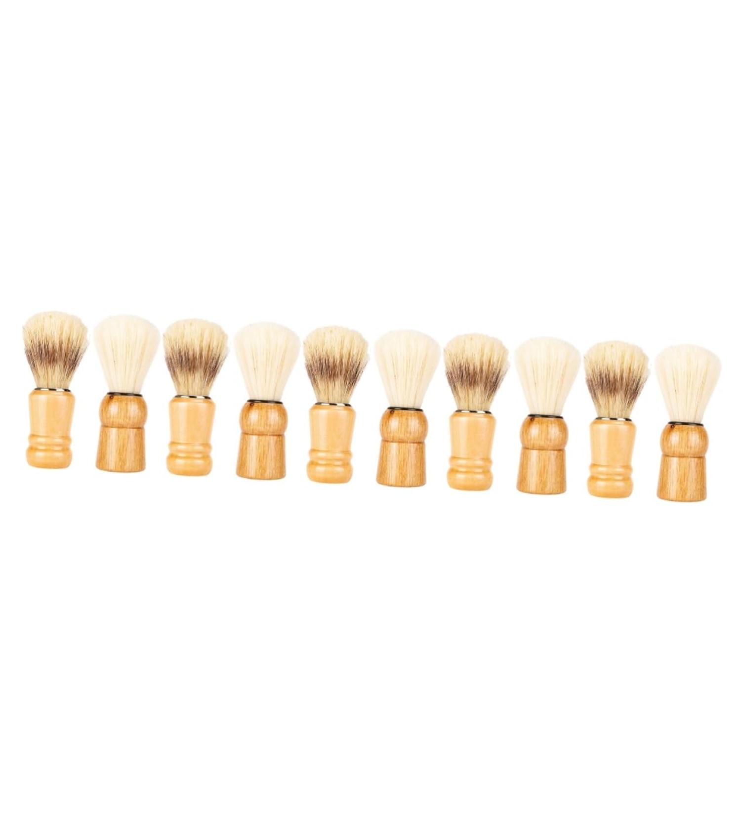 Minkissy 10-Piece Shaving Brush Set - Professional Dachshund Hair Brushes for Men | Travel Gift & Grooming Accessories - Buy Online on GoSupps.com