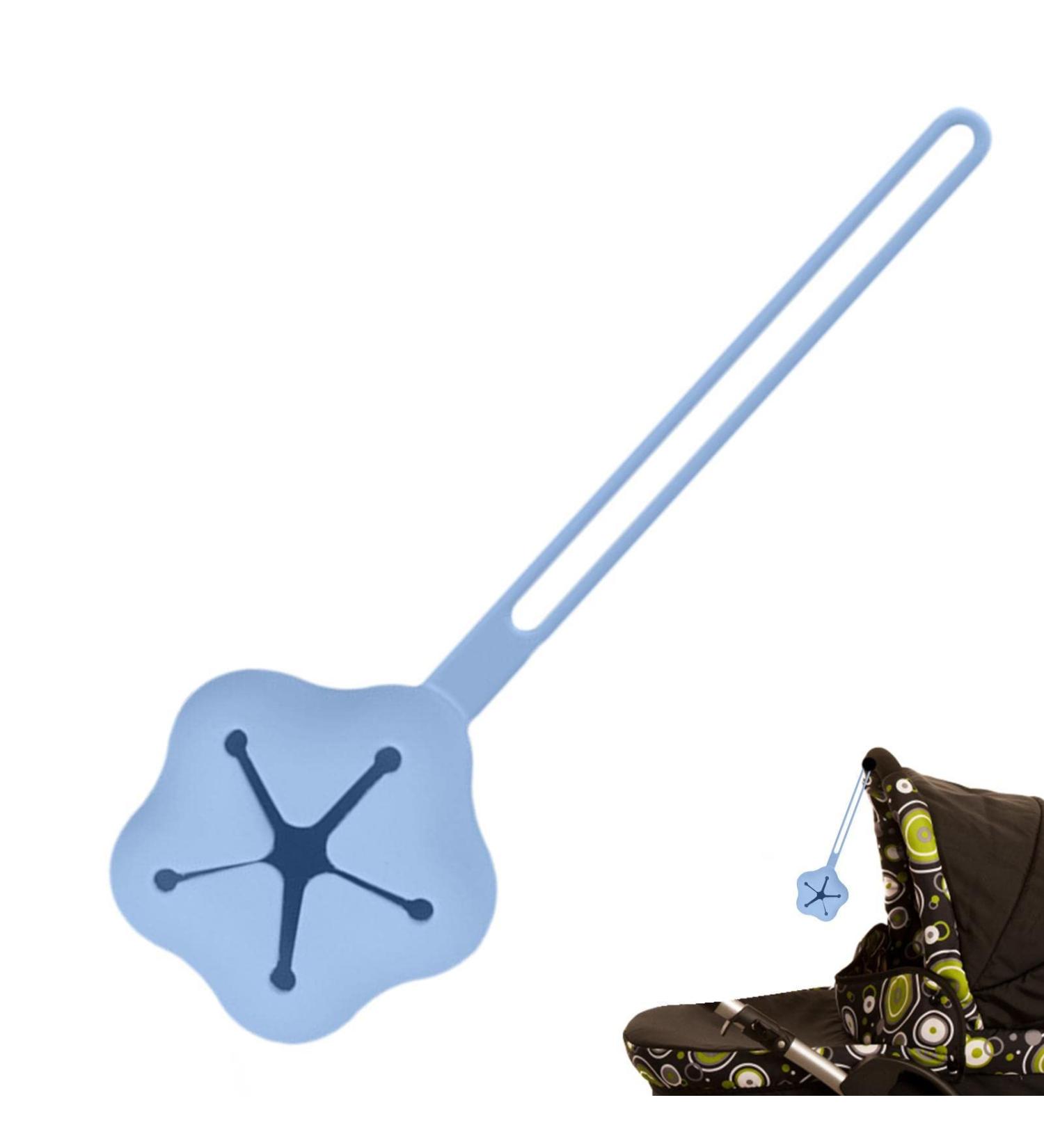 BioTat Silicone Pacifier Storage Box | Pentagram Baby Pacifier Holder for Diaper Bag in Blue - Durable Stylish Binky Cover - Buy Online on GoSupps.com