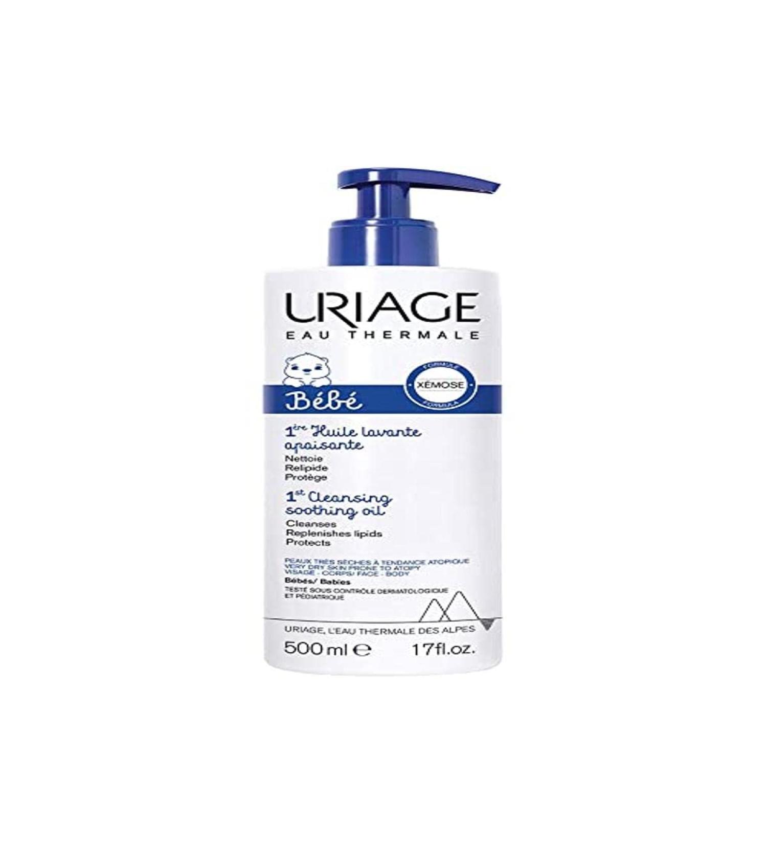 Uriage Baby Soothing Cleansing Oil 500 ml