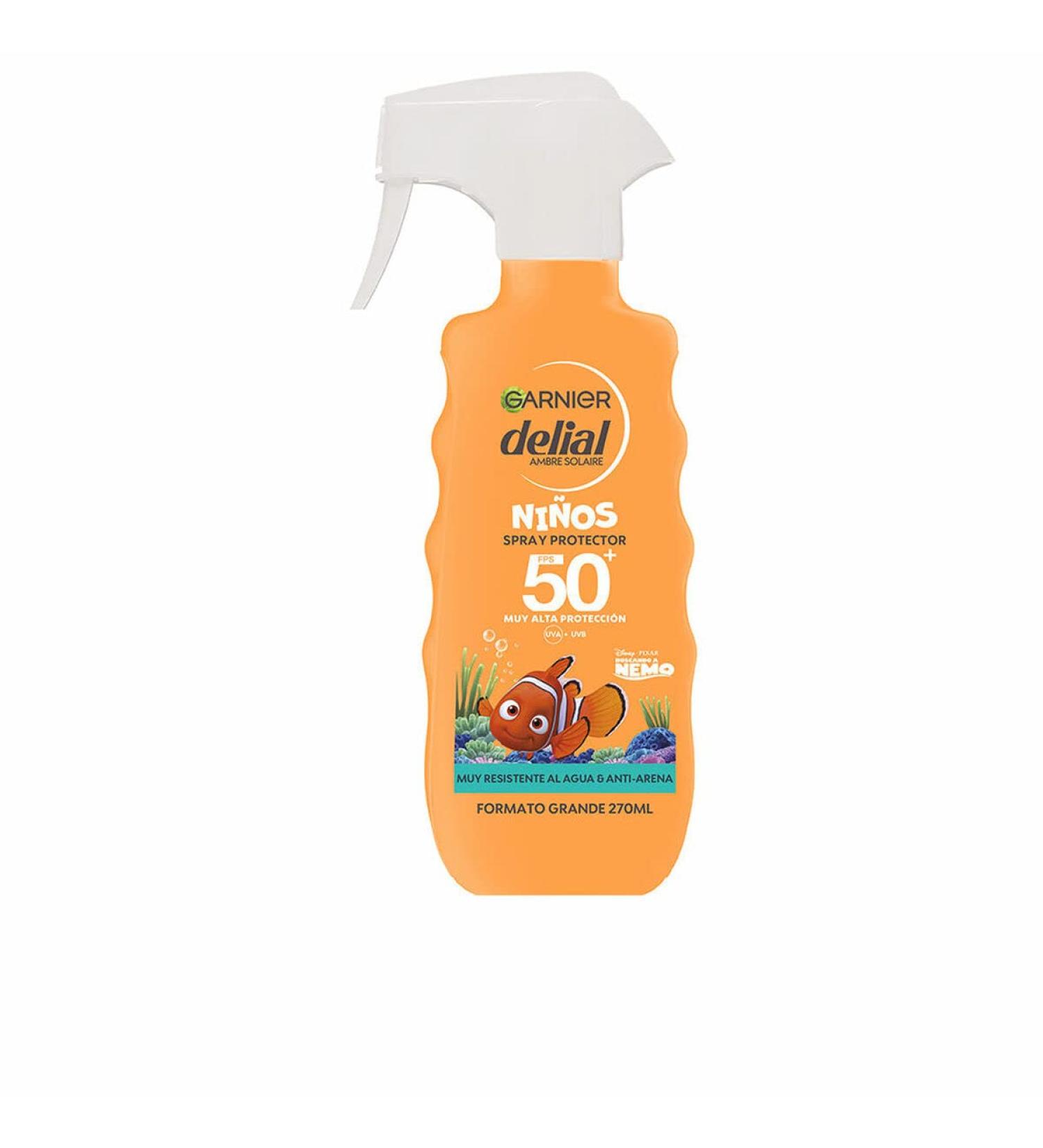 Garnier Delial Protective Spray SPF50 for Children - Eco-Friendly Sun Protection | Shop Internationally - Buy Online on GoSupps.com