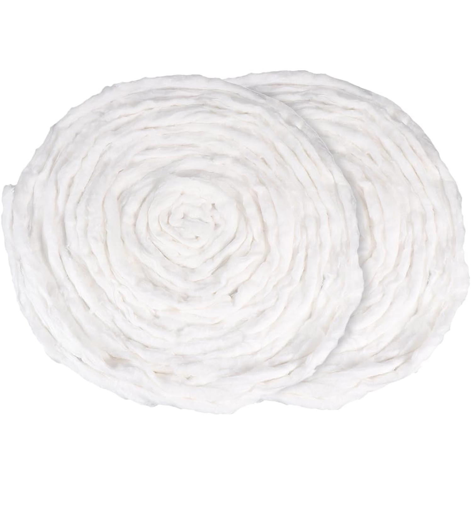 Ipetboom 1set Cotton Beauty Coil Beauty Coil Manicure Cotton Coil Perm Papers Salon Cotton Coil for Hair Perm Cotton Cotton Coil Stuffing Cotton Strips Hair Coils White - Buy Online on GoSupps.com