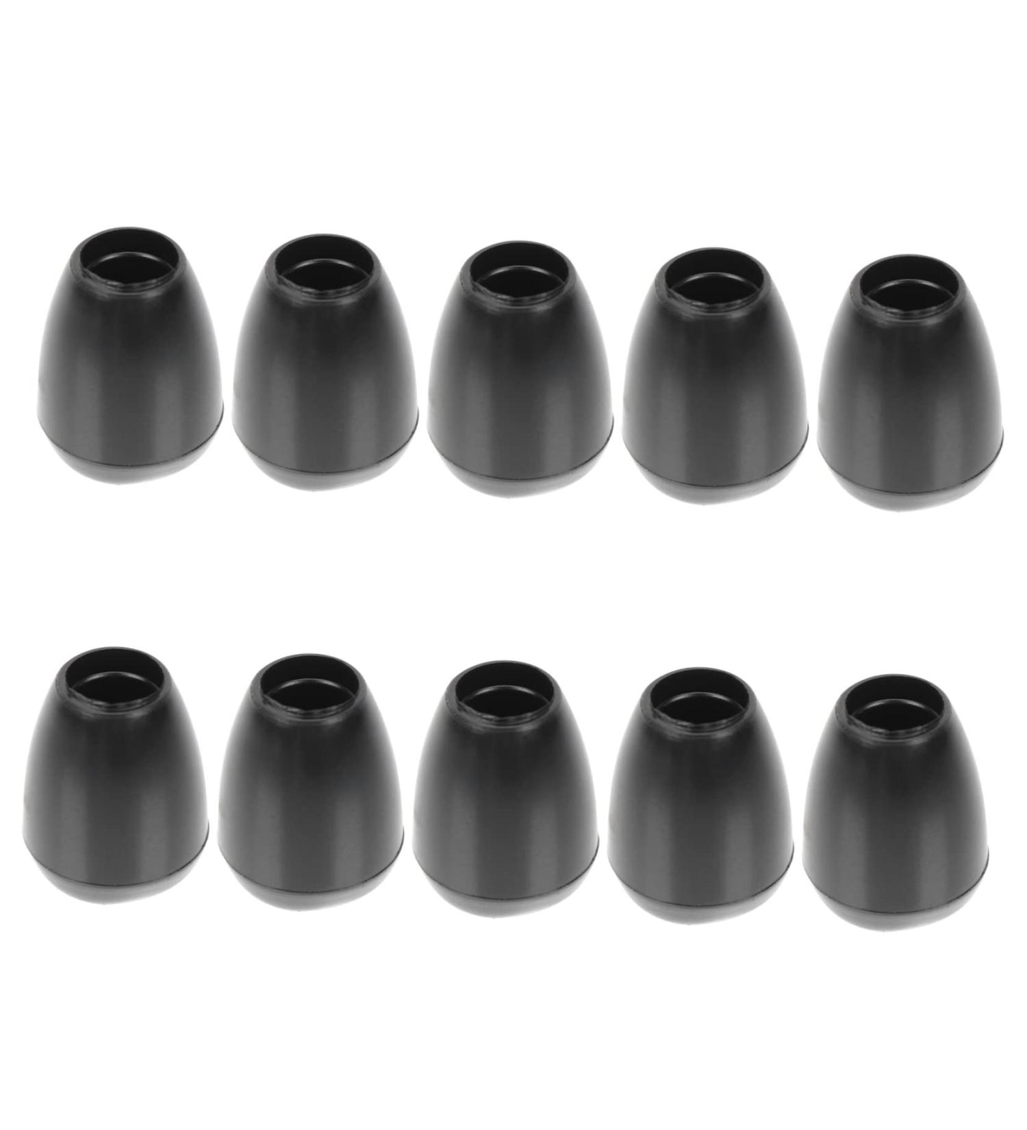 10 Pairs Echo Ear Beans Replacement Ear Tips - Black Earplugs & Ear Buds Accessories for Optimal Comfort - Buy Online on GoSupps.com