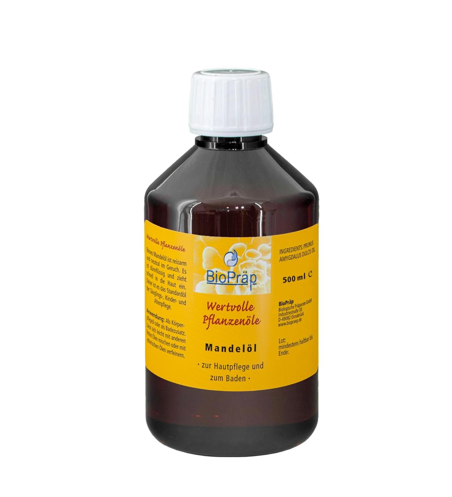 BioPr p Huile d'amande 500 ml - Buy Online on GoSupps.com