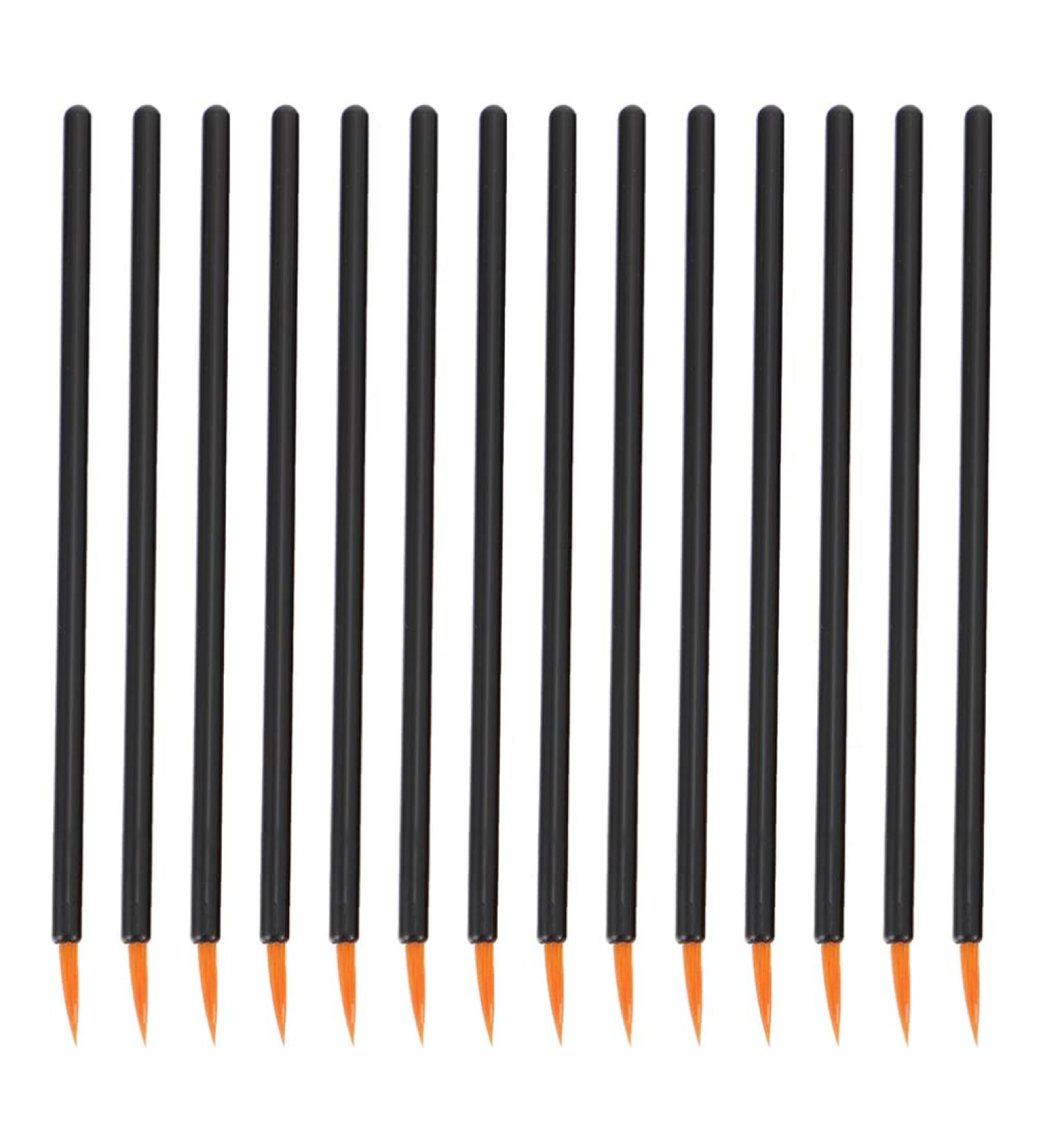 FOMIYES 100pcs Disposable Eyeliner Brush Makeup Brush Lip Liner Brush Girls Cosmetic Brush Applicator Woman - Buy Online on GoSupps.com