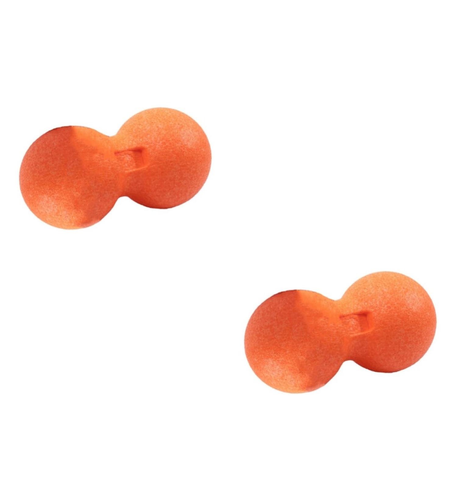 Healeved 2 STK Peanut Massage Ball - Lacrosse Massage Roller for Muscle Relief Acupuncture and Yoga Fitness - Buy Online on GoSupps.com