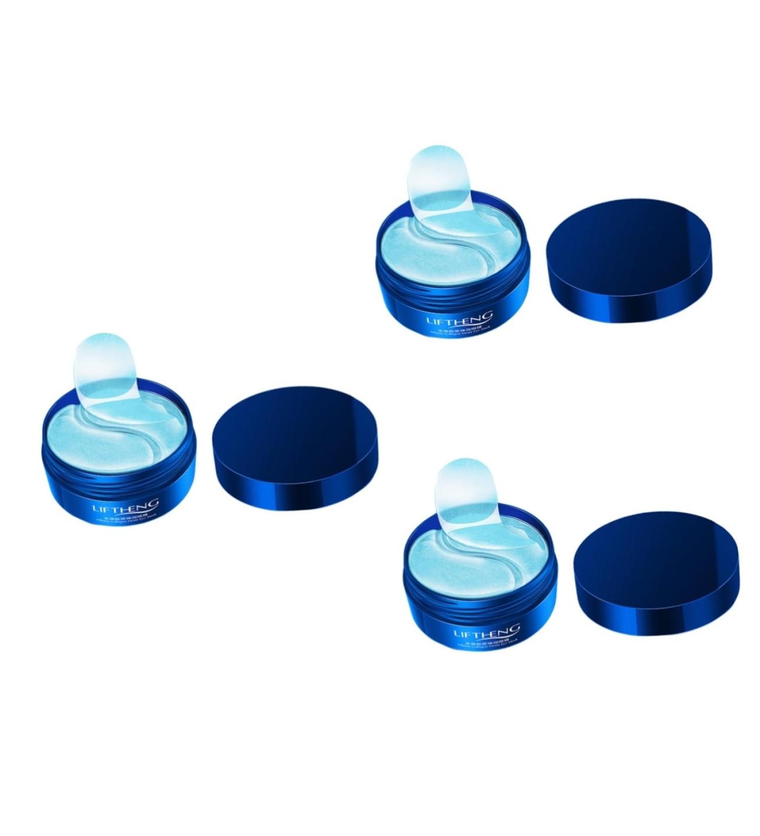 minkissy 3 Boxes Moisturizing Eye Mask Eye Care Mask Eye Pads Gel Jellyfish Collagen Skin - Buy Online on GoSupps.com