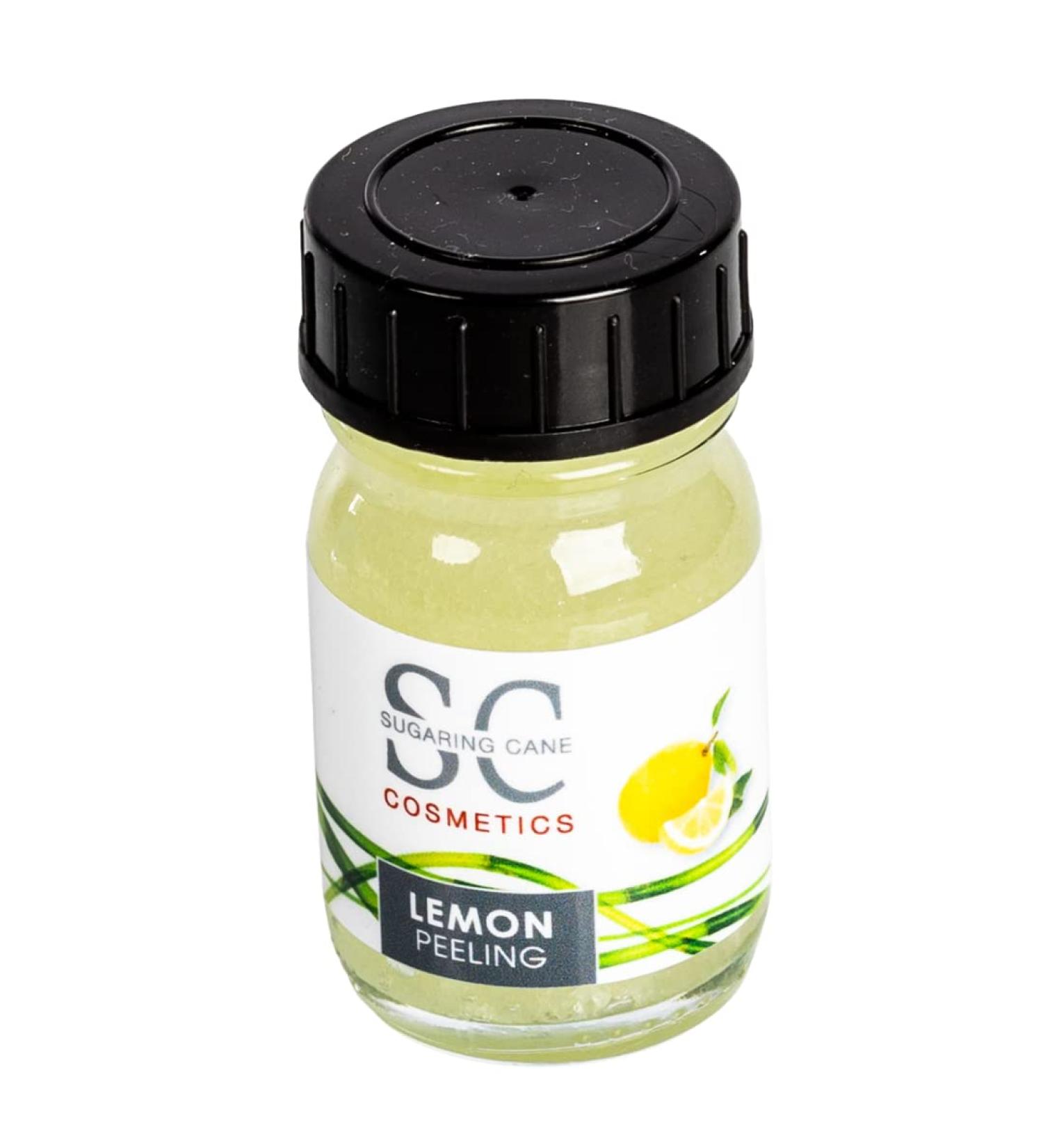 Sugaring Cane Preservative-free sugar body scrub shower and body scrub lemon 30 ml