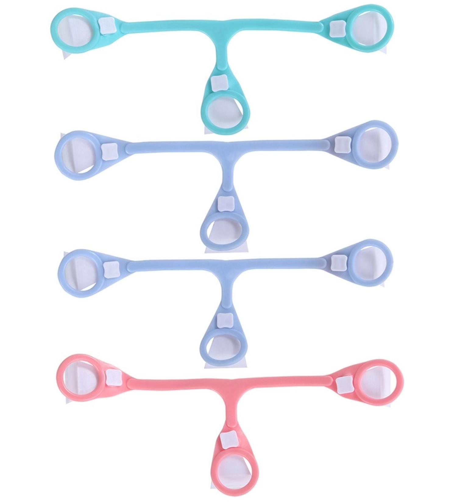 Hicat 4 Pack Cloth Diaper Fasteners - Replaces Pins - Blue, Green, Pink (GPB-4 Pack) - Buy Online on GoSupps.com