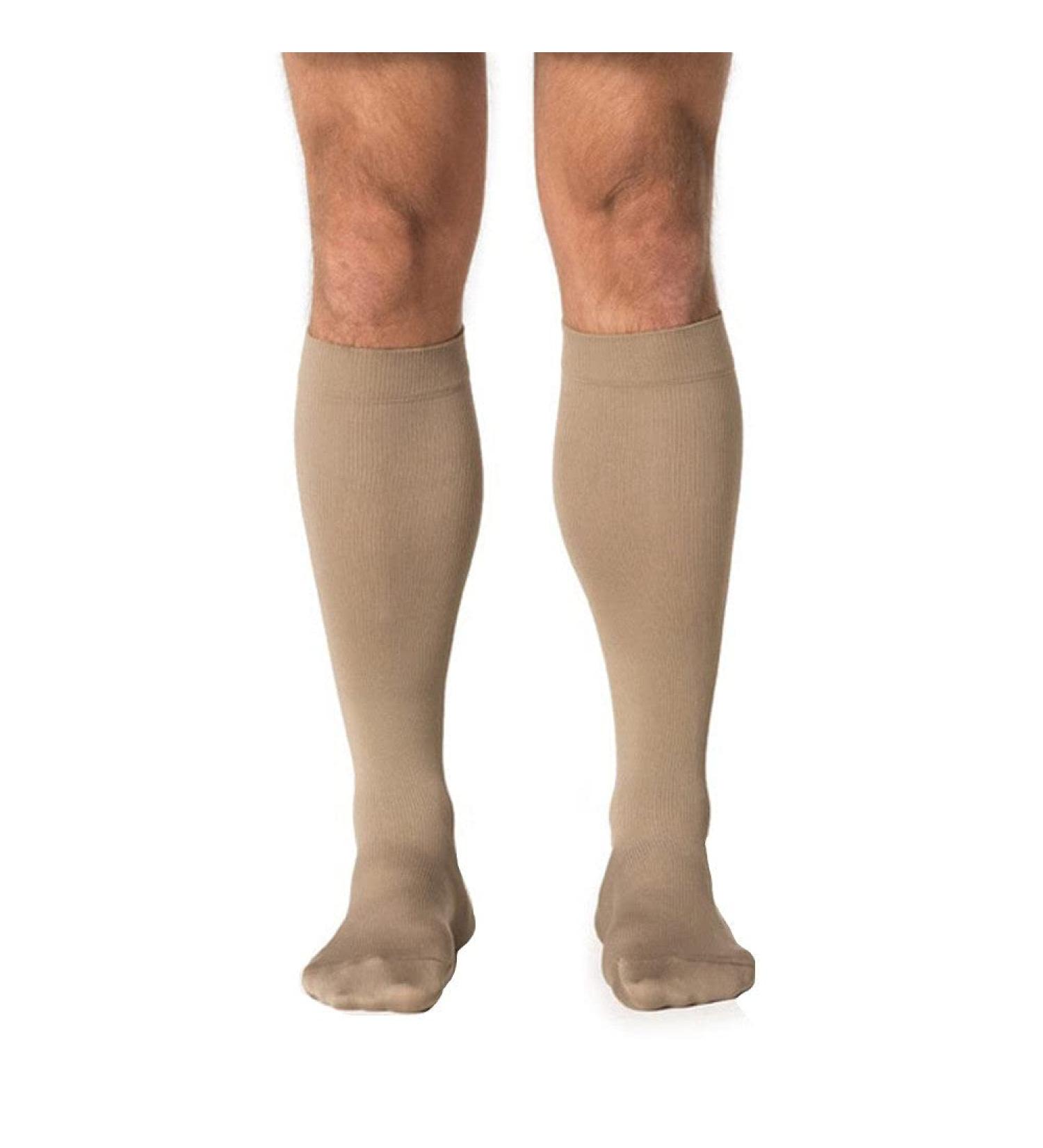 SIGVARIS 242 Men's All Season Wool Sock 20-30 mmHg - X-Large Short - Black | International Shipping Available - Buy Online on GoSupps.com