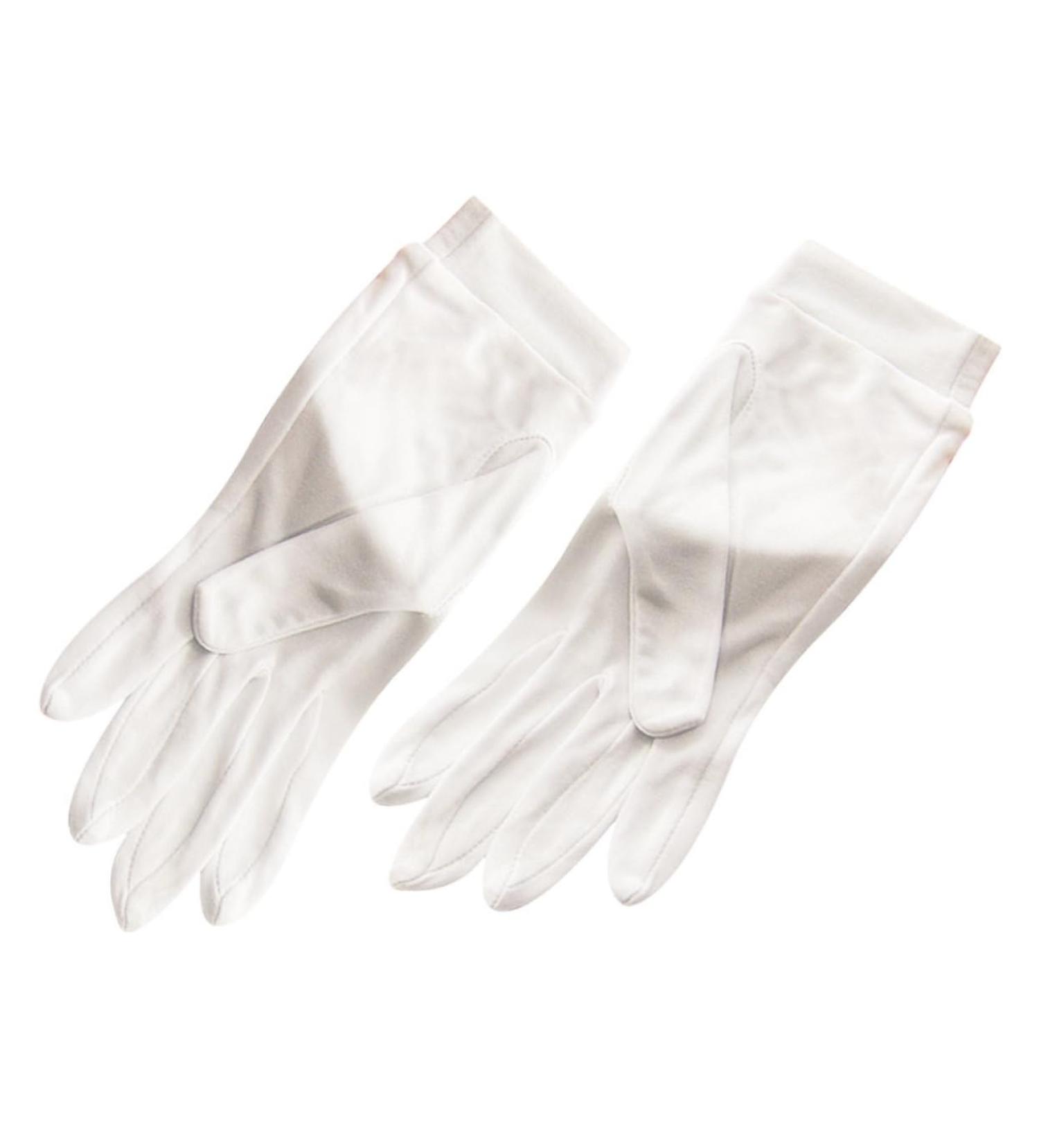 DOITOOL 1 Pair Grooming Gloves Dry Cracked Hands Gloves Beauty Supply Hand Accessory Lotion Gloves Wristband Hydrating Lotion Inspection Gloves Beauty Products White Silk Summer - Buy Online on GoSupps.com