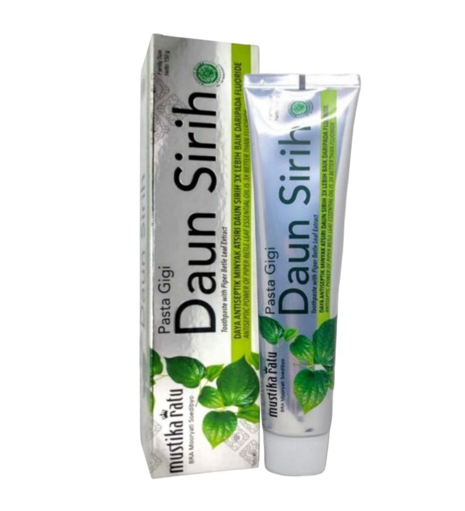 Mustika Ratu Pasta Gigi Daun Sirih 150g (Pack of 1) - Buy Online on GoSupps.com
