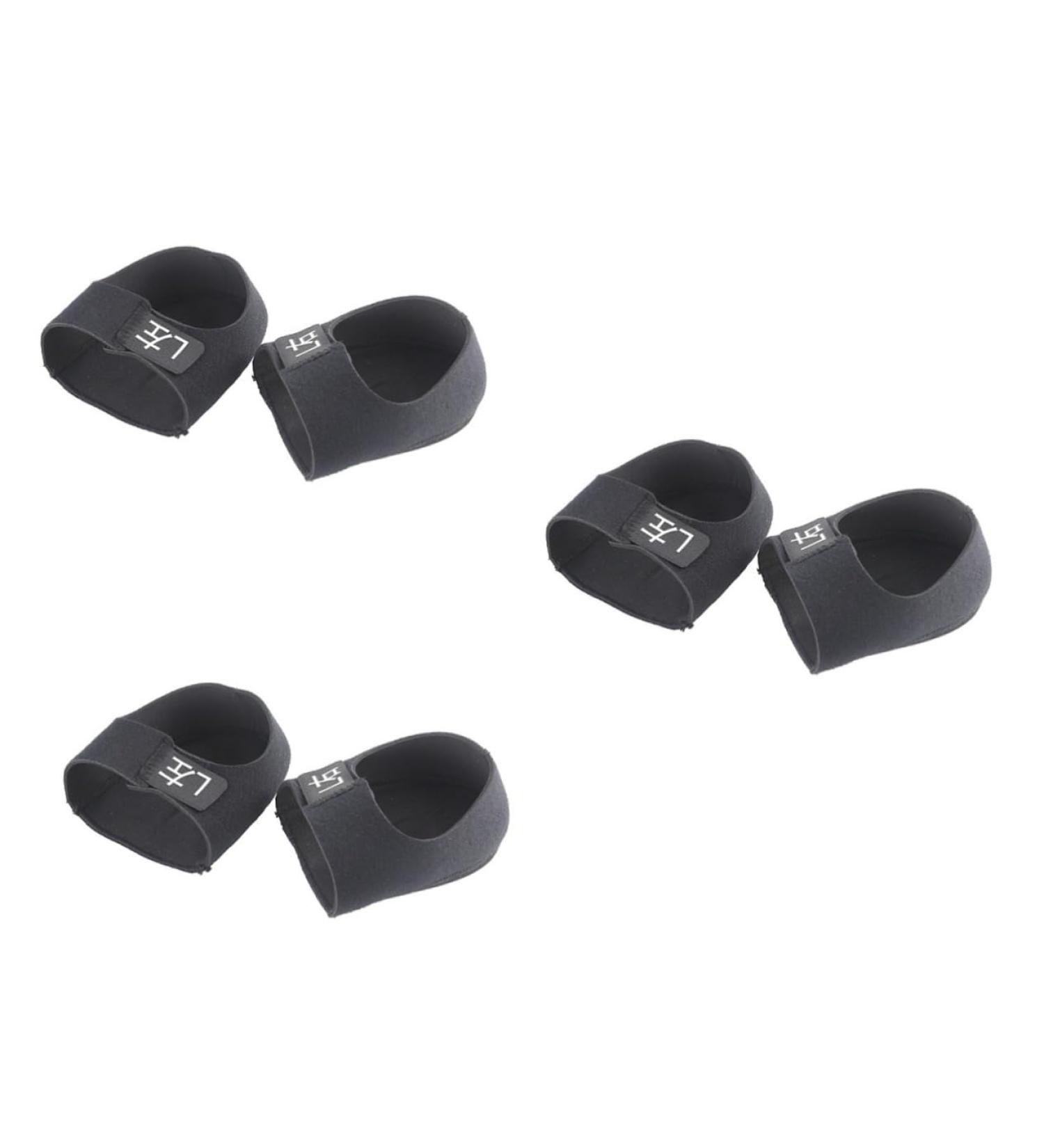 FOMIYES Heel Pads for Women - 3 Pairs Cushioned Heel Inserts & Cups for Comfort | Anti-Slip & Adjustable Black Heel Cushions - Buy Online on GoSupps.com