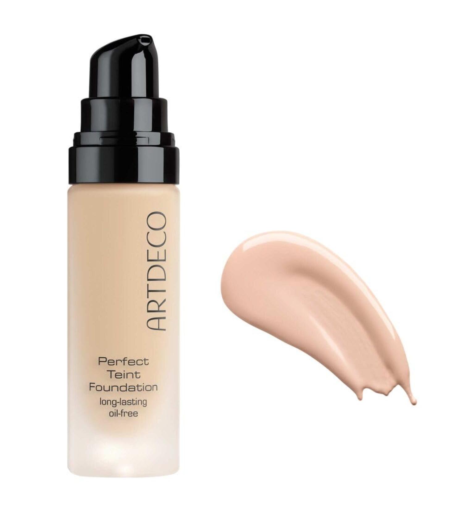 ARTDECO Perfect Teint Foundation - Long-Lasting Oil-Free Liquid Foundation in Pure Porcelain - 20ml | International Shipping Available - Buy Online on GoSupps.com