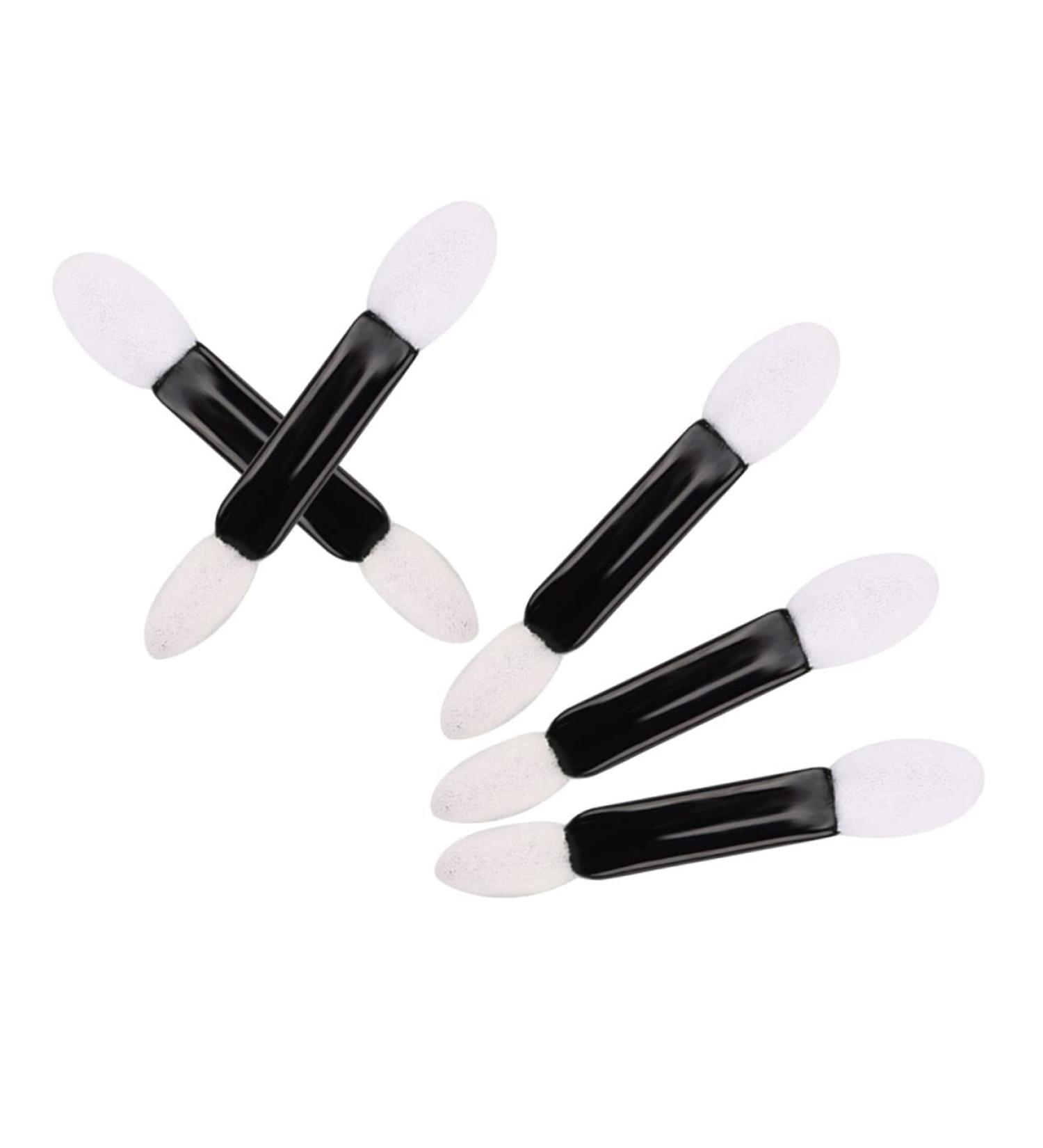 FOMIYES EyeShadow Sponge Applicator 50pcs Makeup Sponge Eyeshadow Eye Shadow Applicator Makeup Brush Double Sided Lipstick M White - Buy Online on GoSupps.com