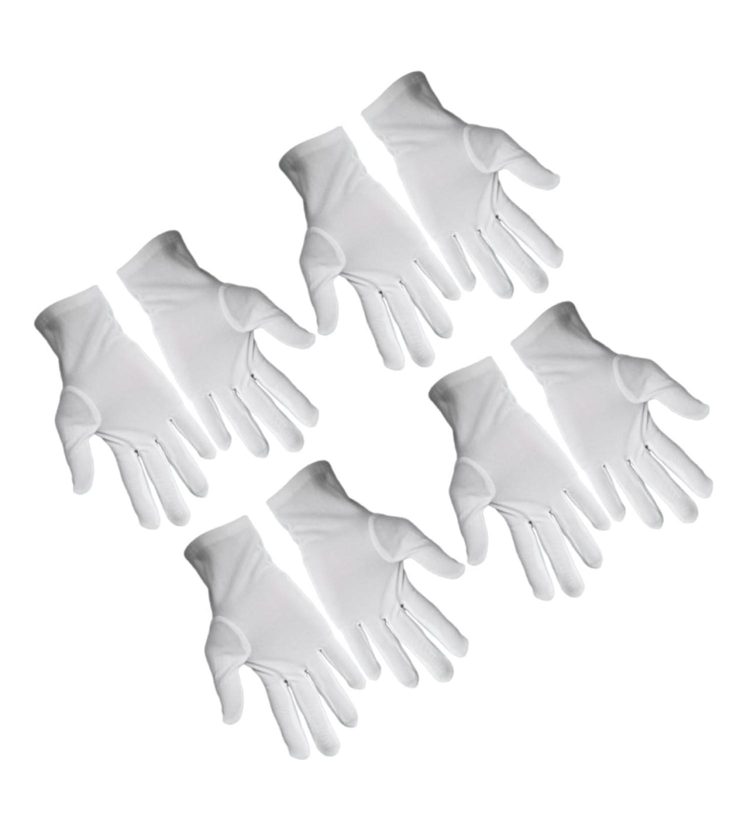 Mikinona 12 Pairs Protective Gloves Jewelry Touch Gloves Parade Gloves Inspection Gloves Marching Gloves Protecting Working Gloves Gardening Gloves Work Gloves Industrial Gloves White - Buy Online on GoSupps.com