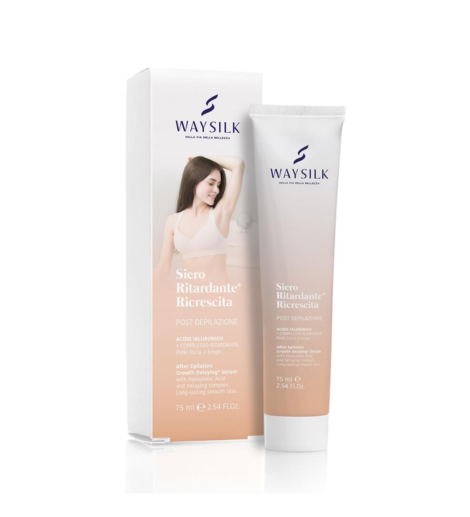  WAYSILK Body Hair Removal Cream With Hyaluronic Acid and Aloe Vera Long Smooth Skin 150ml - Buy Online on GoSupps.com