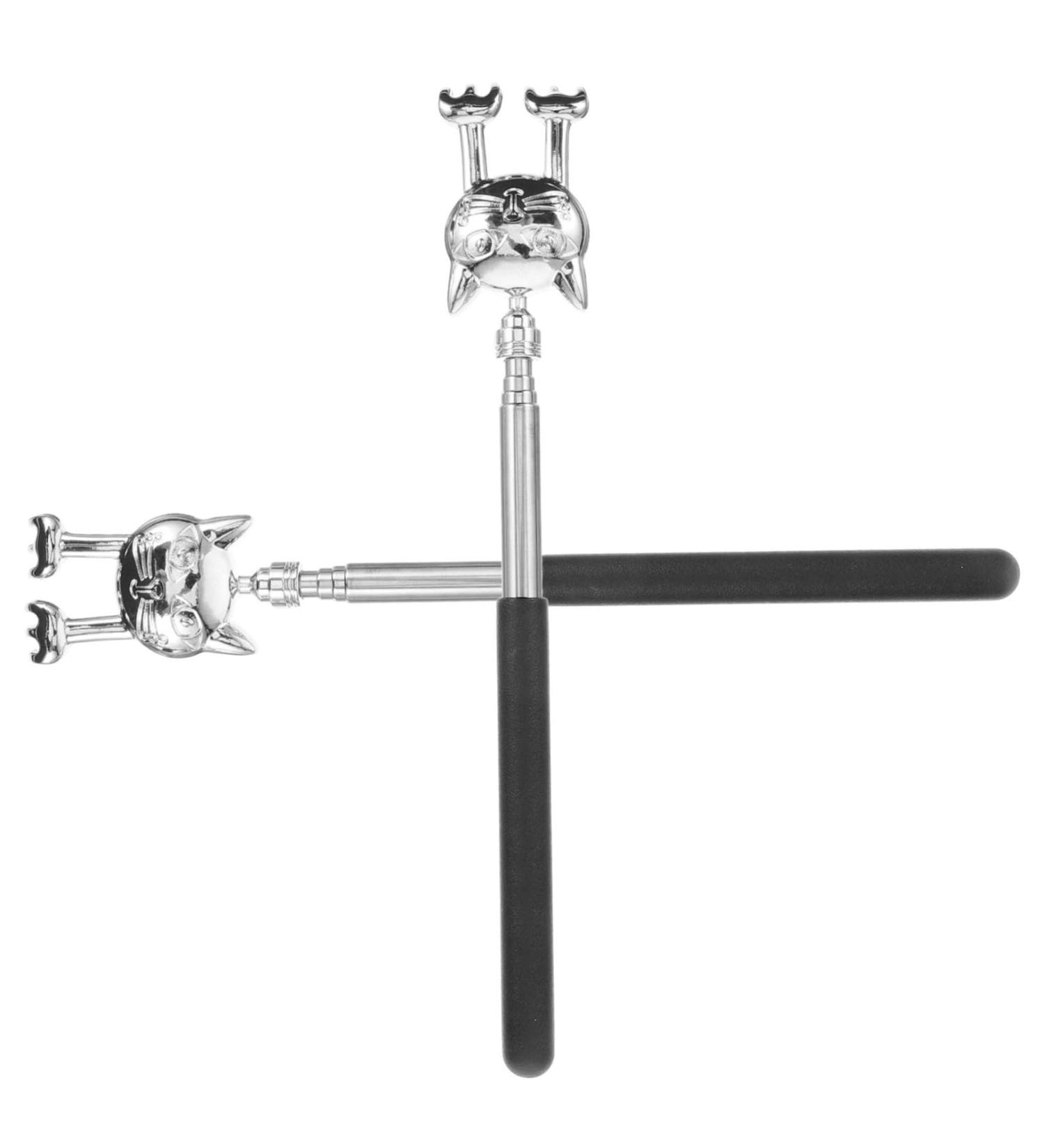 Ipetboom 2-in-1 Scratch Tree & Hand Massager - Portable Stainless Steel Itching Relief for Body & Legs - Ideal Back Scratcher & Scraper Tool - Buy Online on GoSupps.com