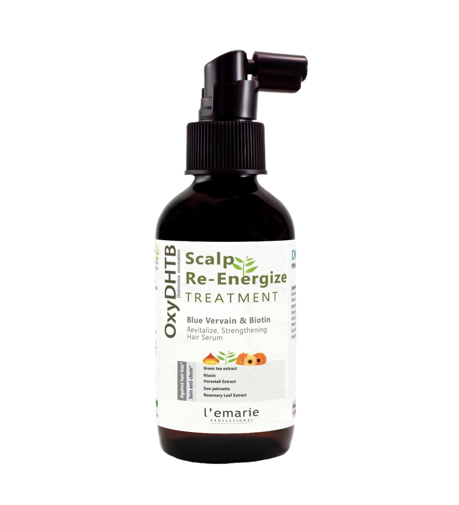 Lemarie Hair Growth Treatment - Effective Hair Loss Prevention for Men & Women | Thicker Fuller Healthier Hair (4 fl oz - Buy Online on GoSupps.com