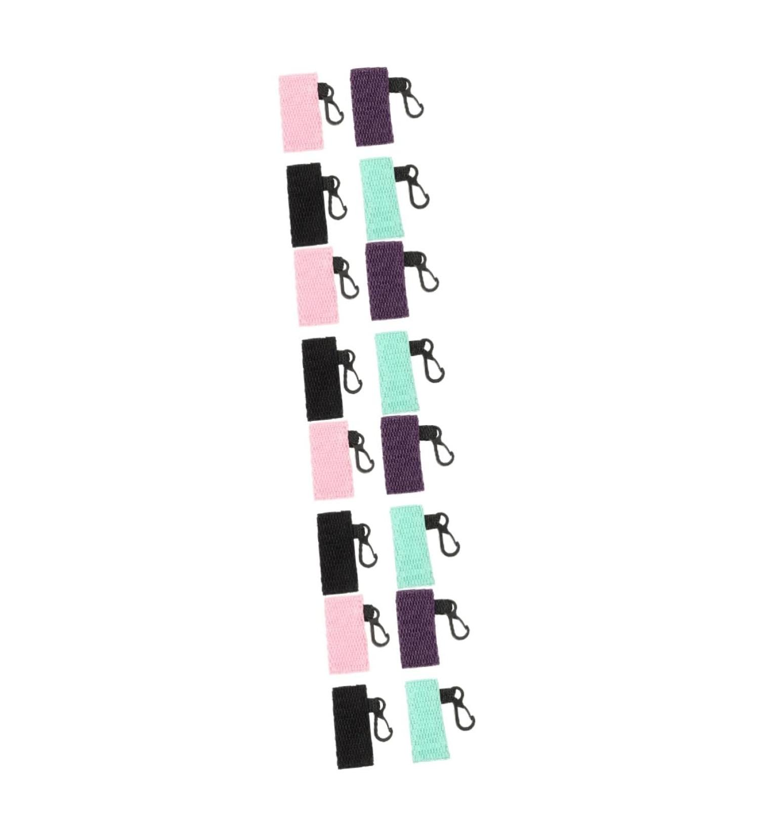 Beaupretty Beaupretty 16 Pcs Lip Gloss Cases Lipstick Lanyards for Women Lip Keychains Lipstick Sleeves - Buy Online on GoSupps.com