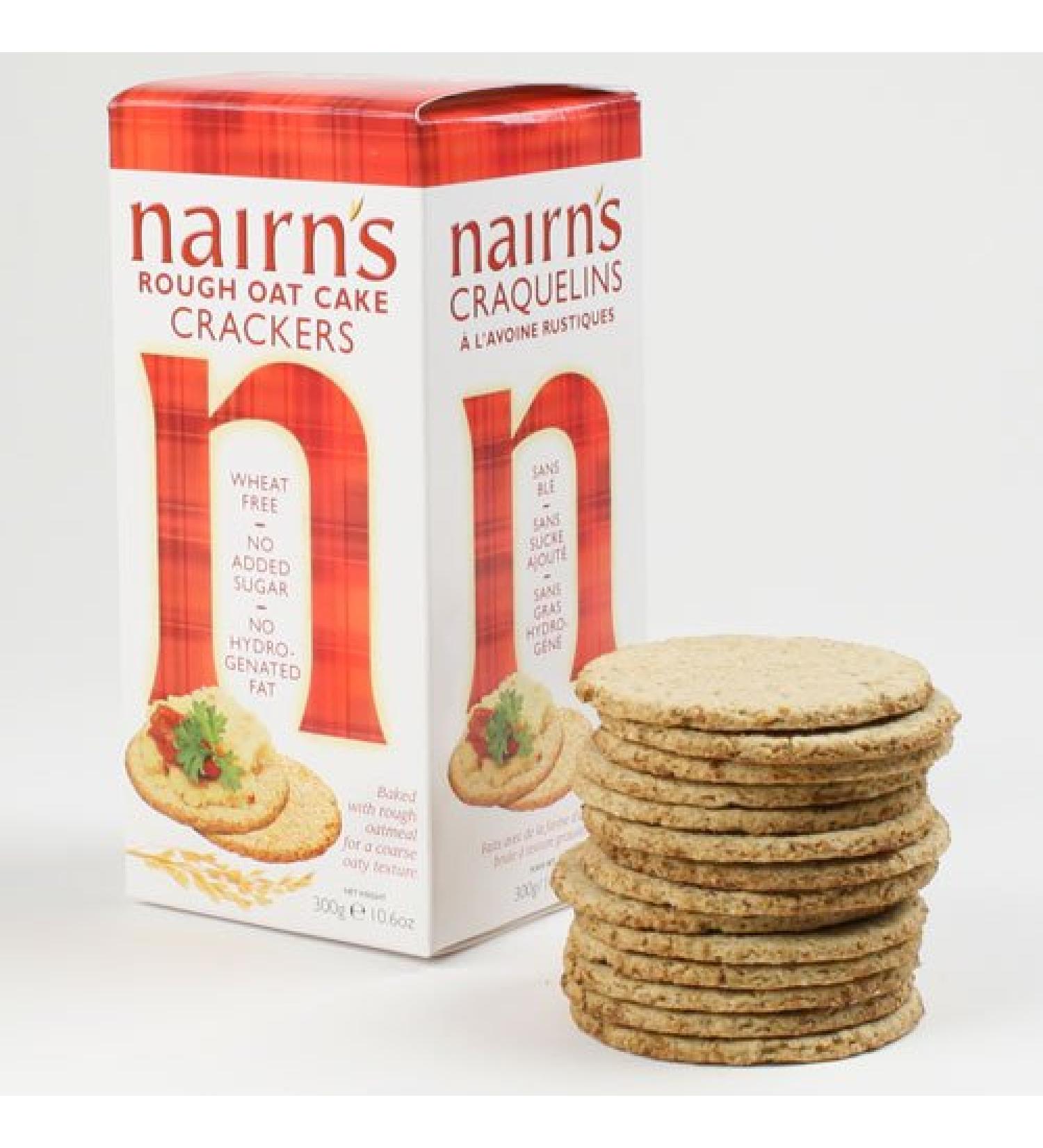 Nairn's Rough Oat Cake Crackers (10.6 ounce) by Nairns