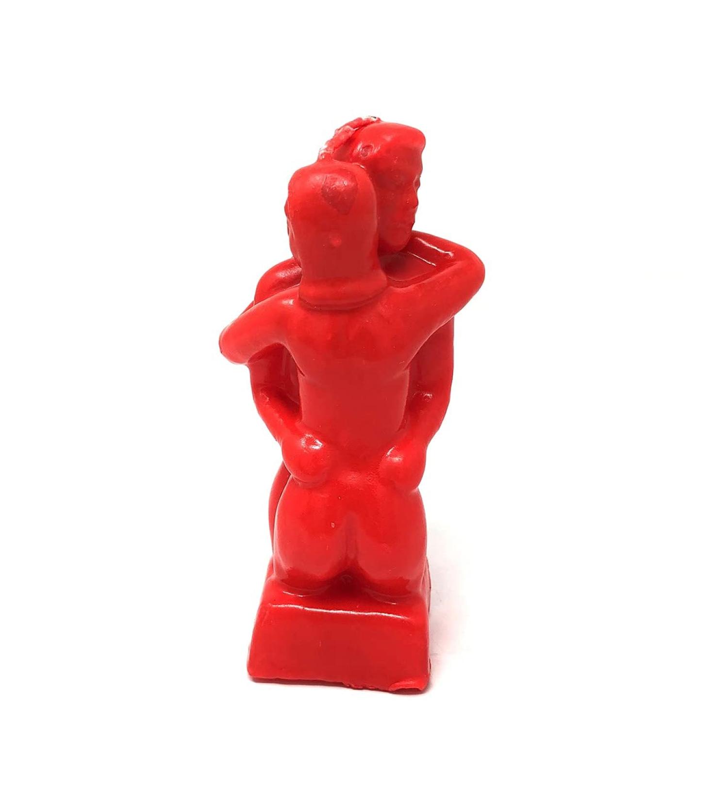 Red Erotic Couple Shape - Spellcasting Candle Wicca - Hoodoo-by Natural Farms