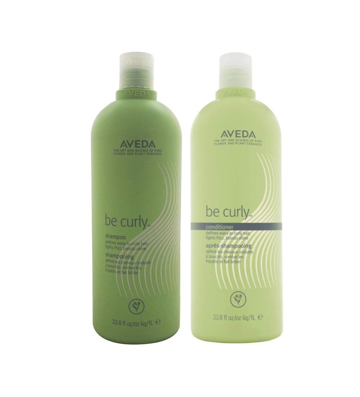 Aveda AVEDA Be Curly Shampoo & Conditioner Liter Duo Set 33.8 Ounce ()