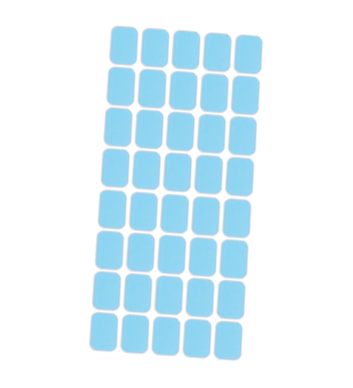 Ultechnovo 40 STK Toner Gel Pads for Hip Trainer & Stomach Stimulators - High-Quality Hydrogel Fitness Stickers & Replacement Gelpads - Buy Online on GoSupps.com