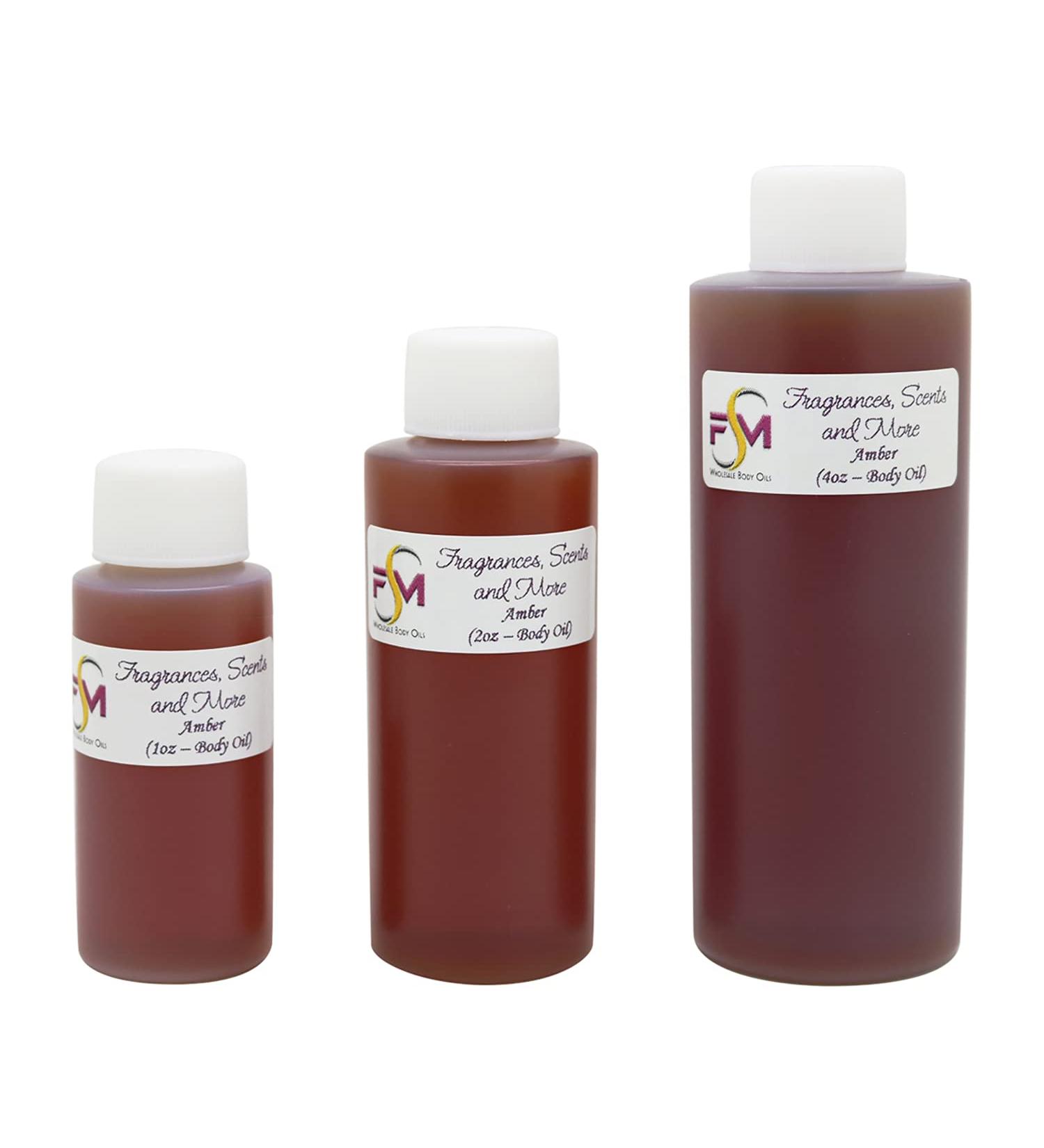 Amber Fragrance Oil - Pack of 3 Glass Roll On Bottles (1 Fl Oz Each) | Premium Scent for Home & Personal Use - International Shipping Available - Buy Online on GoSupps.com