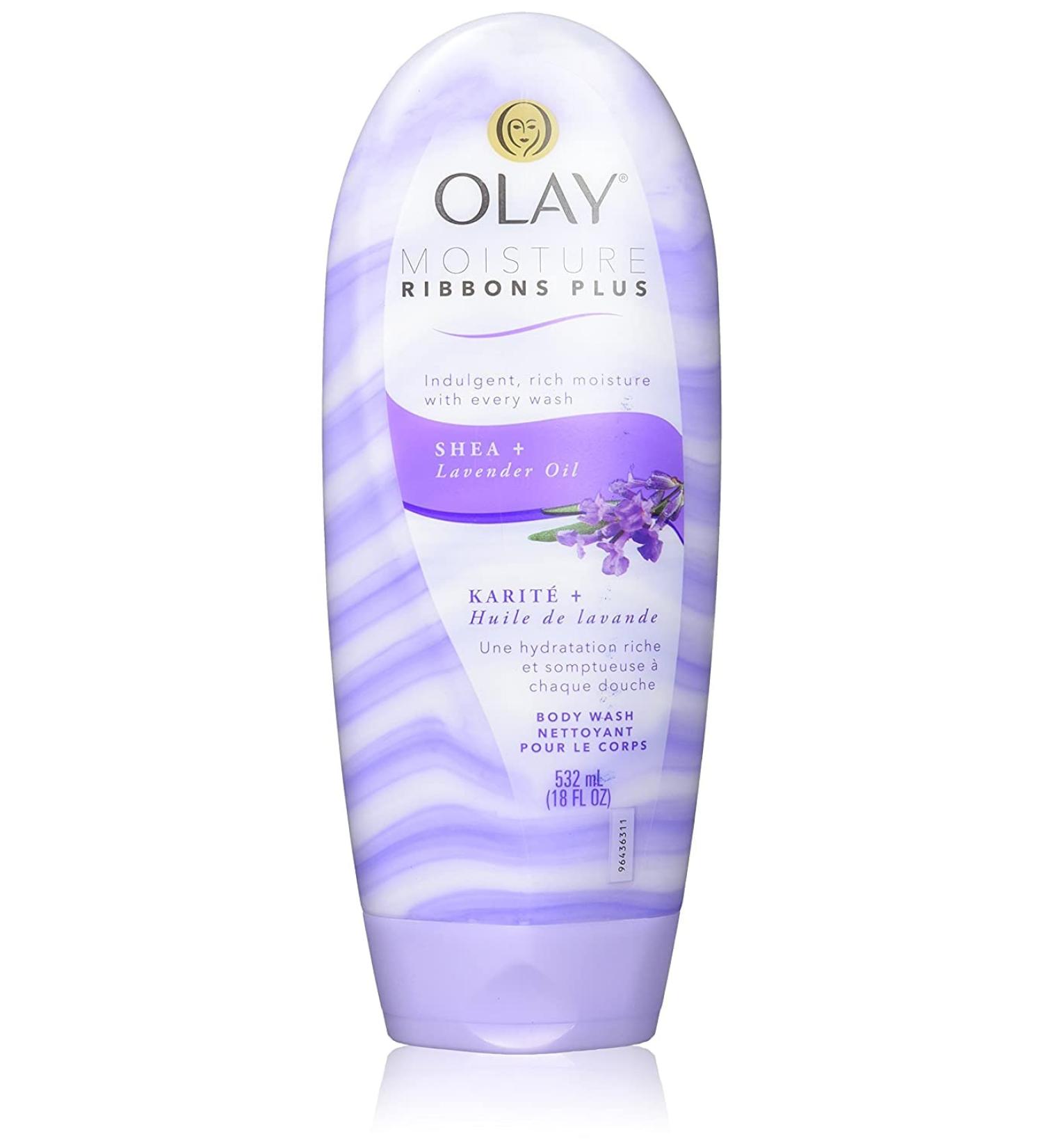 Shop OLAY Moisture Ribbons Plus Shea & Lavender Oil 18 oz | Hydrating Body Lotion for All Skin Types - International Shipping Available - Buy Online on GoSupps.com