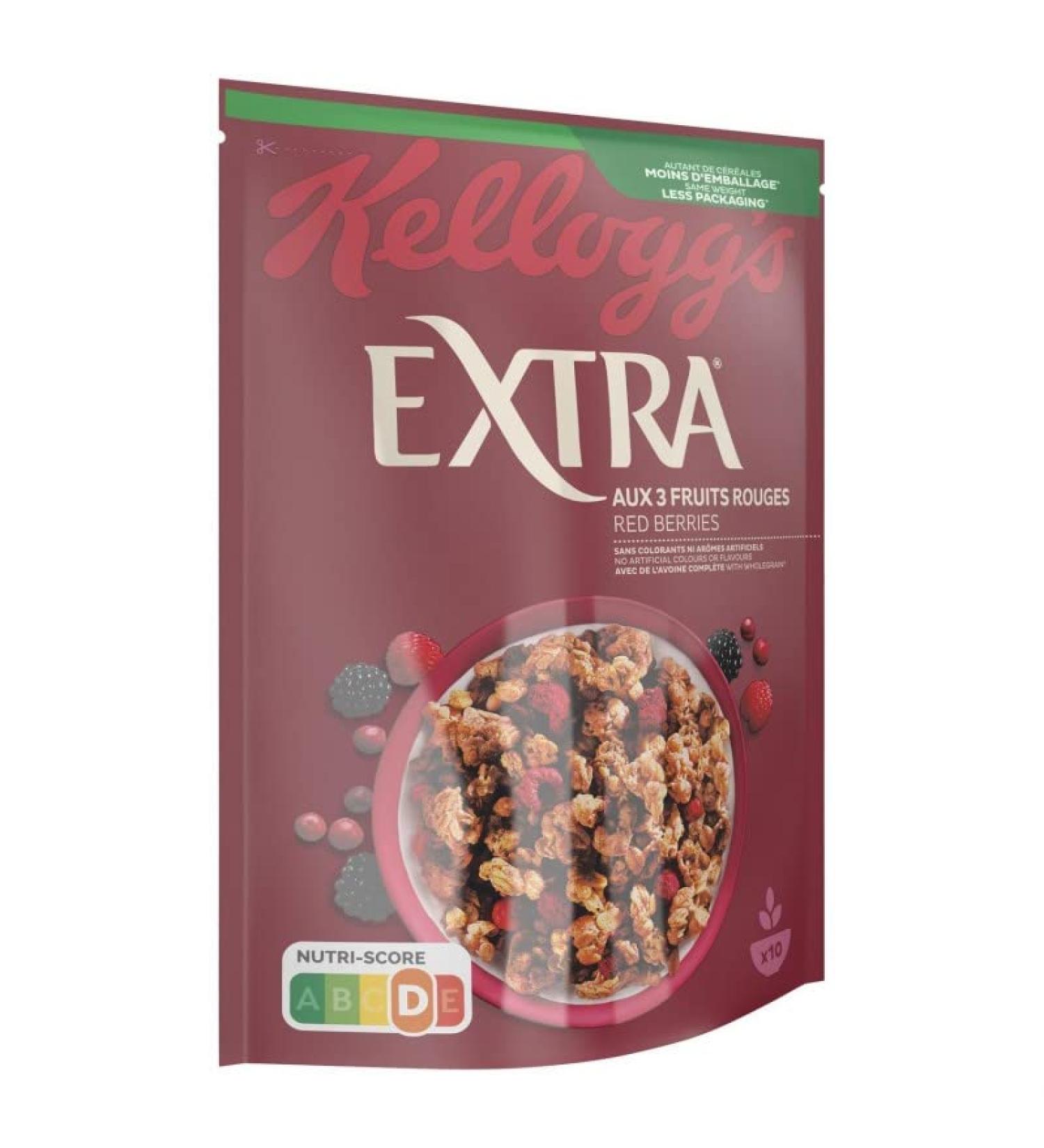 KELLOGG'S - Extra Red Fruits 450G - Pack of 3 - Buy Online on GoSupps.com
