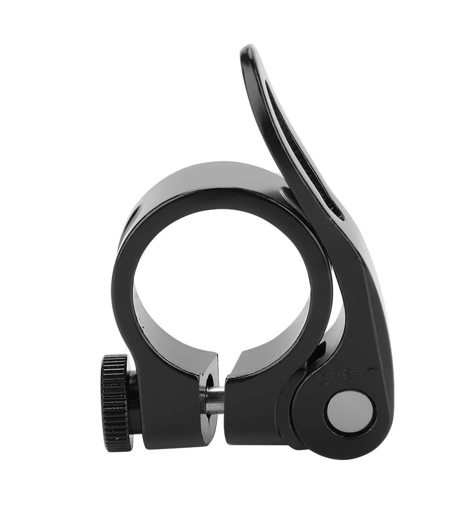 VGEBY1 28.6MM Quick Release Aluminum Alloy Seatpost Clamp for Road & Mountain Bikes - Black - Buy Online on GoSupps.com