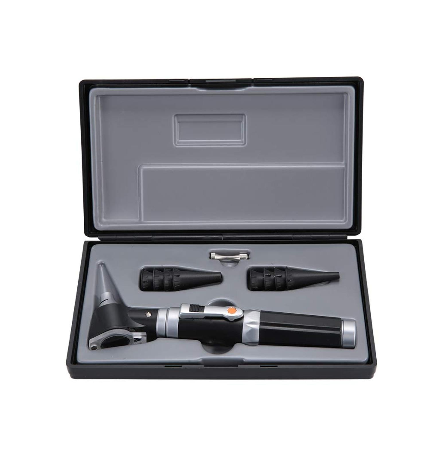 Buy LED Otoscope - Professional 3X Ear Speculum with 4 Interchangeable Heads for Ear Diagnostics | International Shipping Available - Buy Online on GoSupps.com