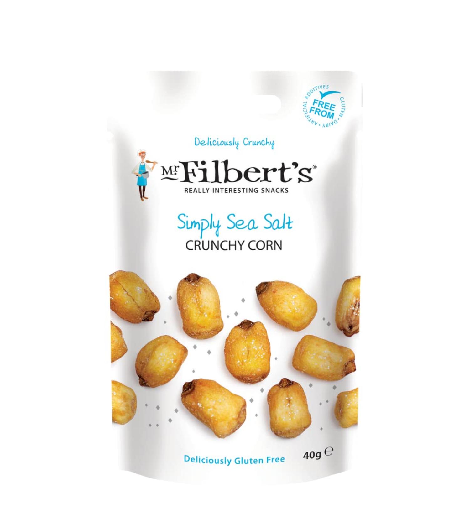 Mr Filbert's Simply Sea Salt Crunchy Corn 15 x 40g