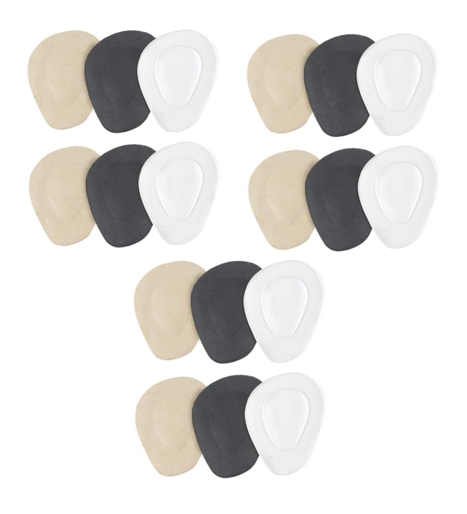 Buy Healvian 9 Pairs Gel Insoles - No Show Forefoot Gel Pads for Women | Non-Slip High Heel Inserts - Buy Online on GoSupps.com