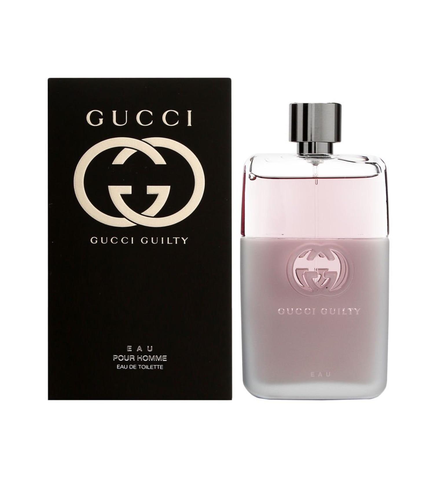 Gucci Guilty Eau Pour Homme 3.0 oz Eau de Toilette Spray Fruity 1 Ounce (Pack of 1)